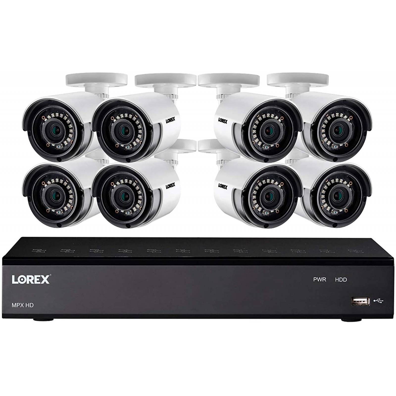Lorex Sistema De Seguridad 8 Canales con 8 Cámaras HD 1tb