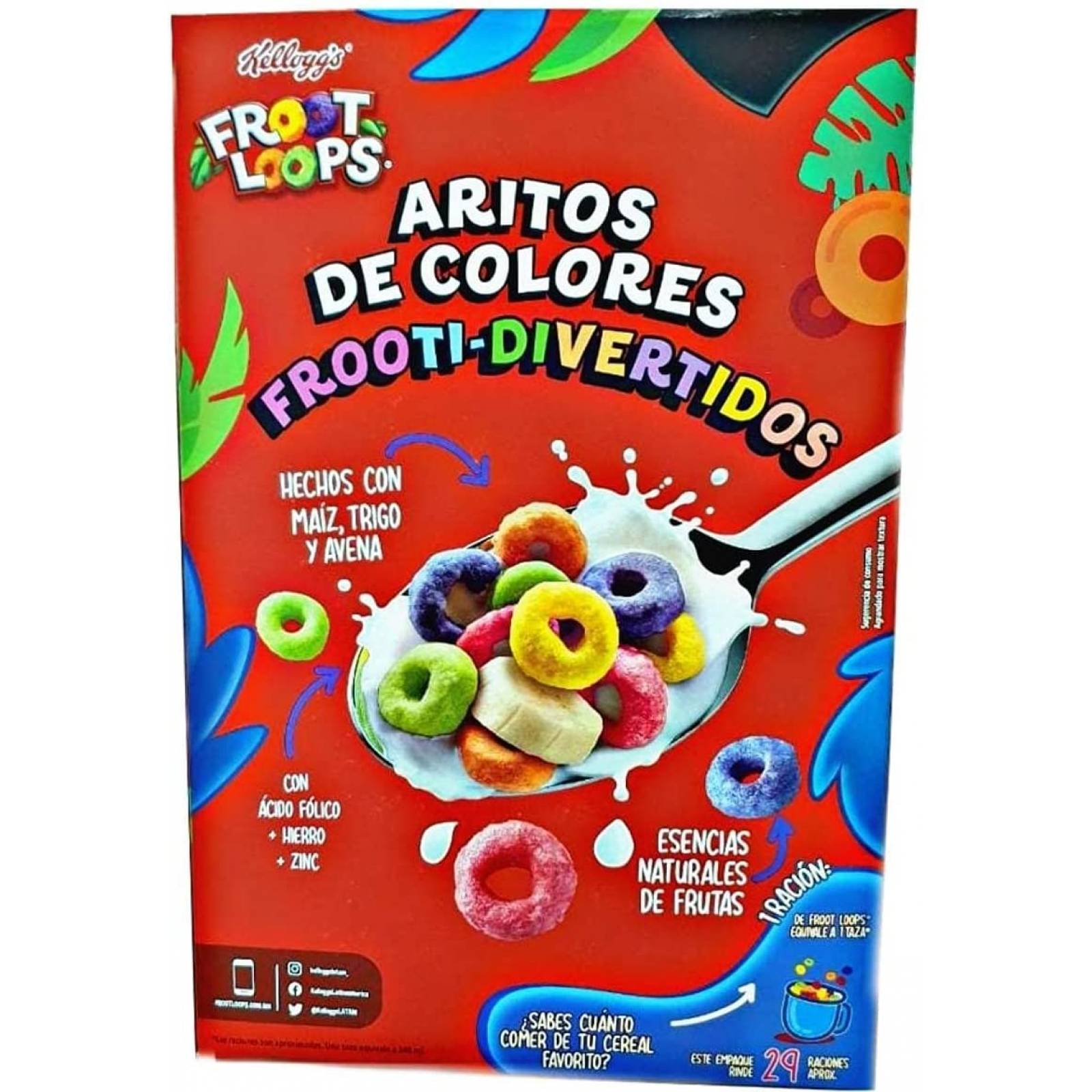 CEREAL FROOT LOOPS KELLOGGS 790 G ZUCARITAS