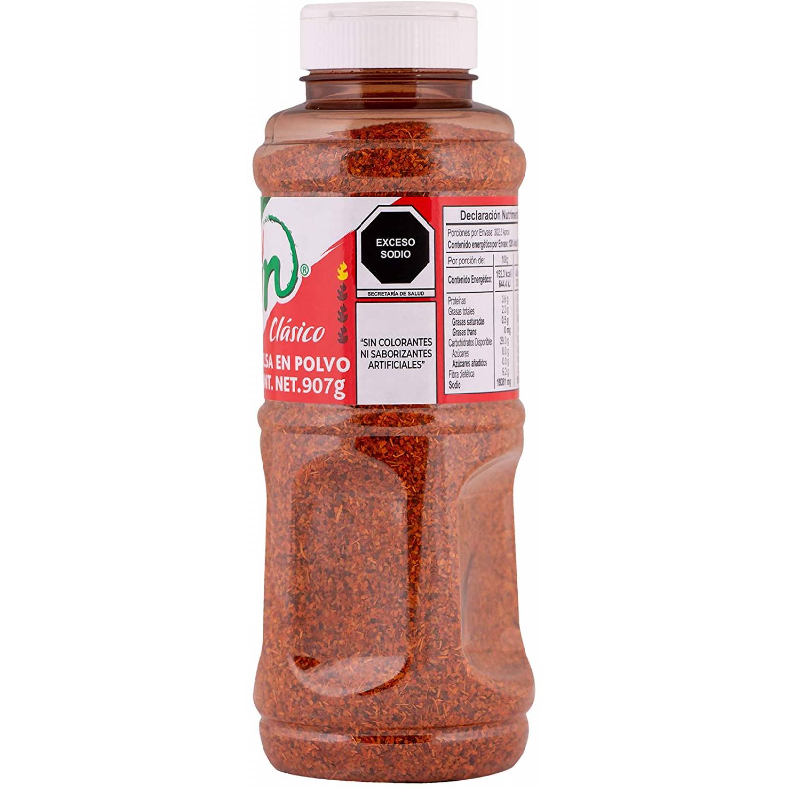 TAJÍN, Chile En Polvo Tajín, 907 gramos