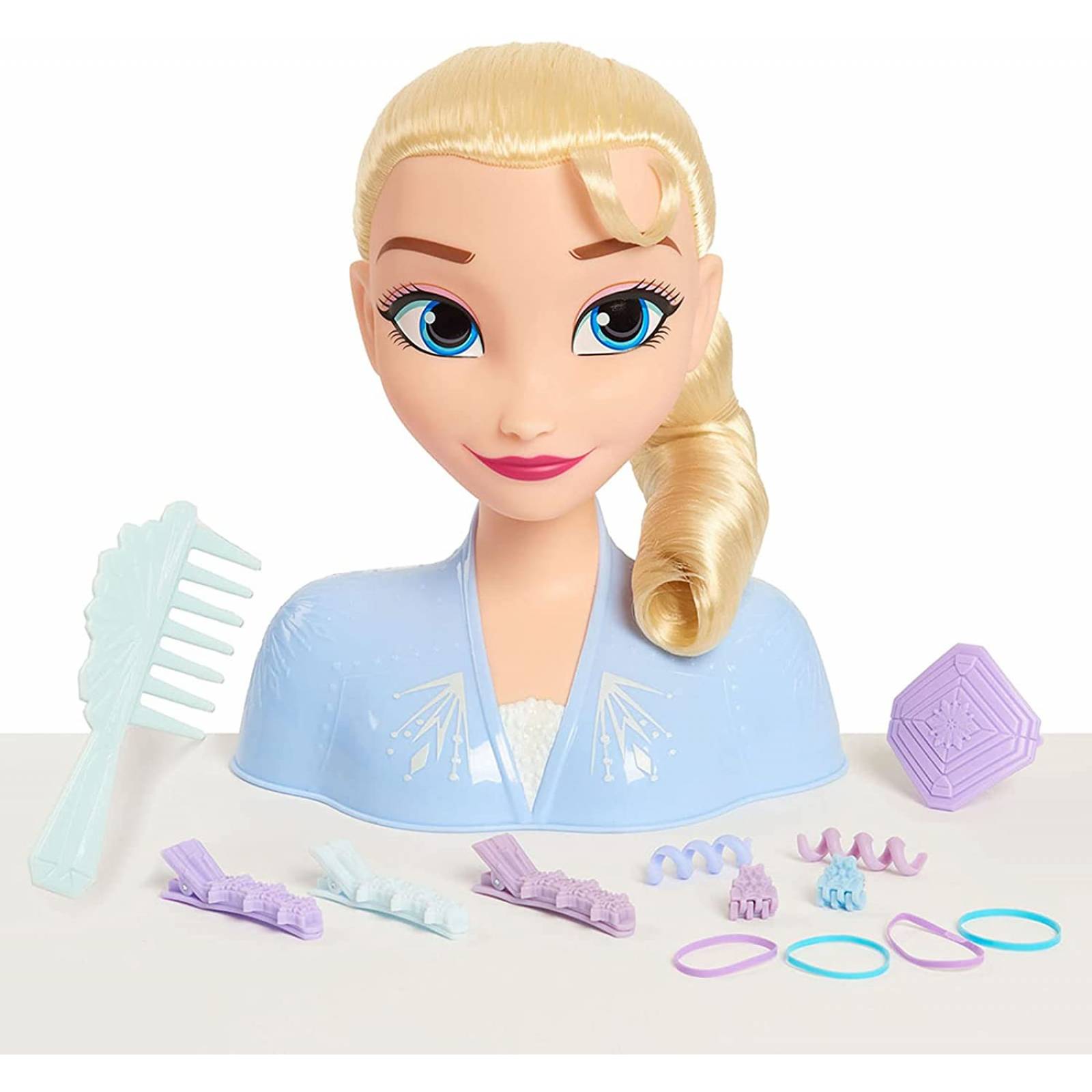 Ruz Juguete Muñeca Cabeza para Peinados Disney Frozen Elsa