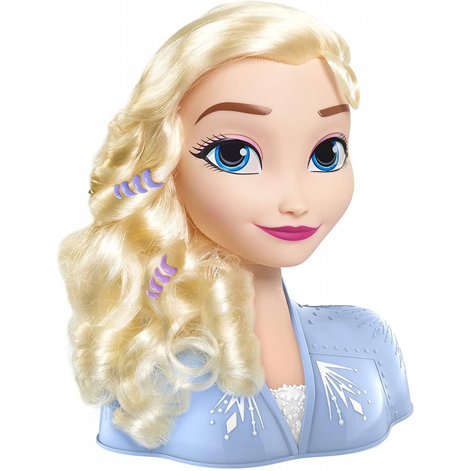 Ruz Juguete Muñeca Cabeza para Peinados Disney Frozen Elsa