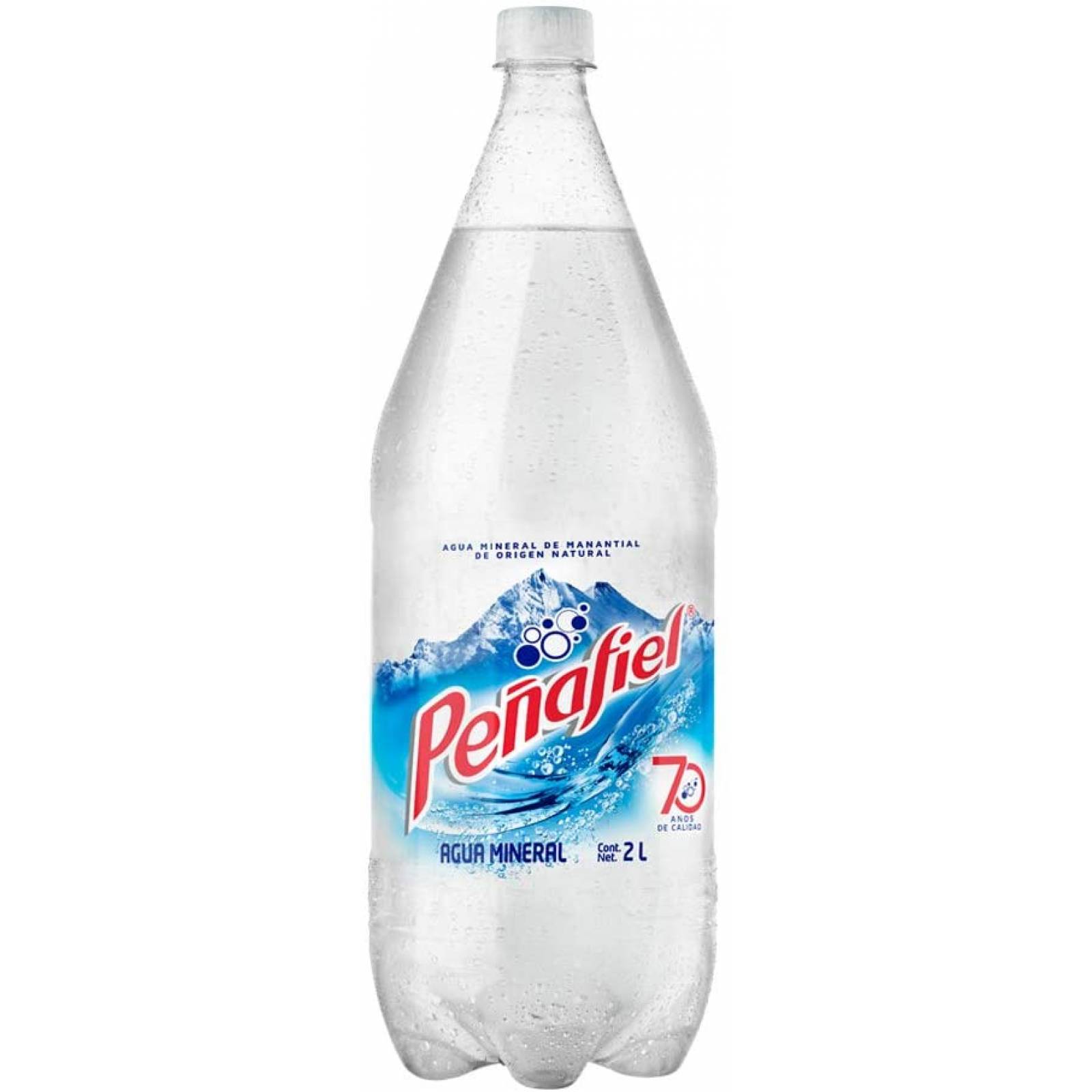 PEÑAFIEL, Agua Mineral 2 l, Botella Pet, 8 piezas