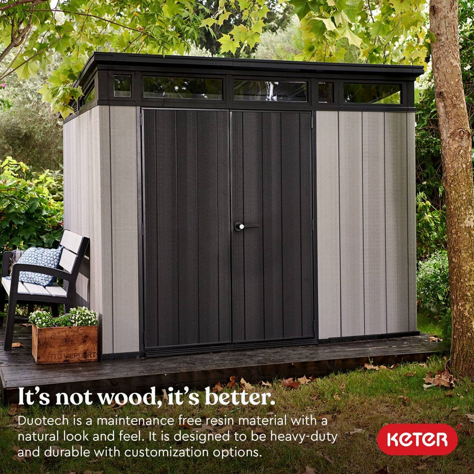 Cobertizo de Almacenamiento para Exteriores