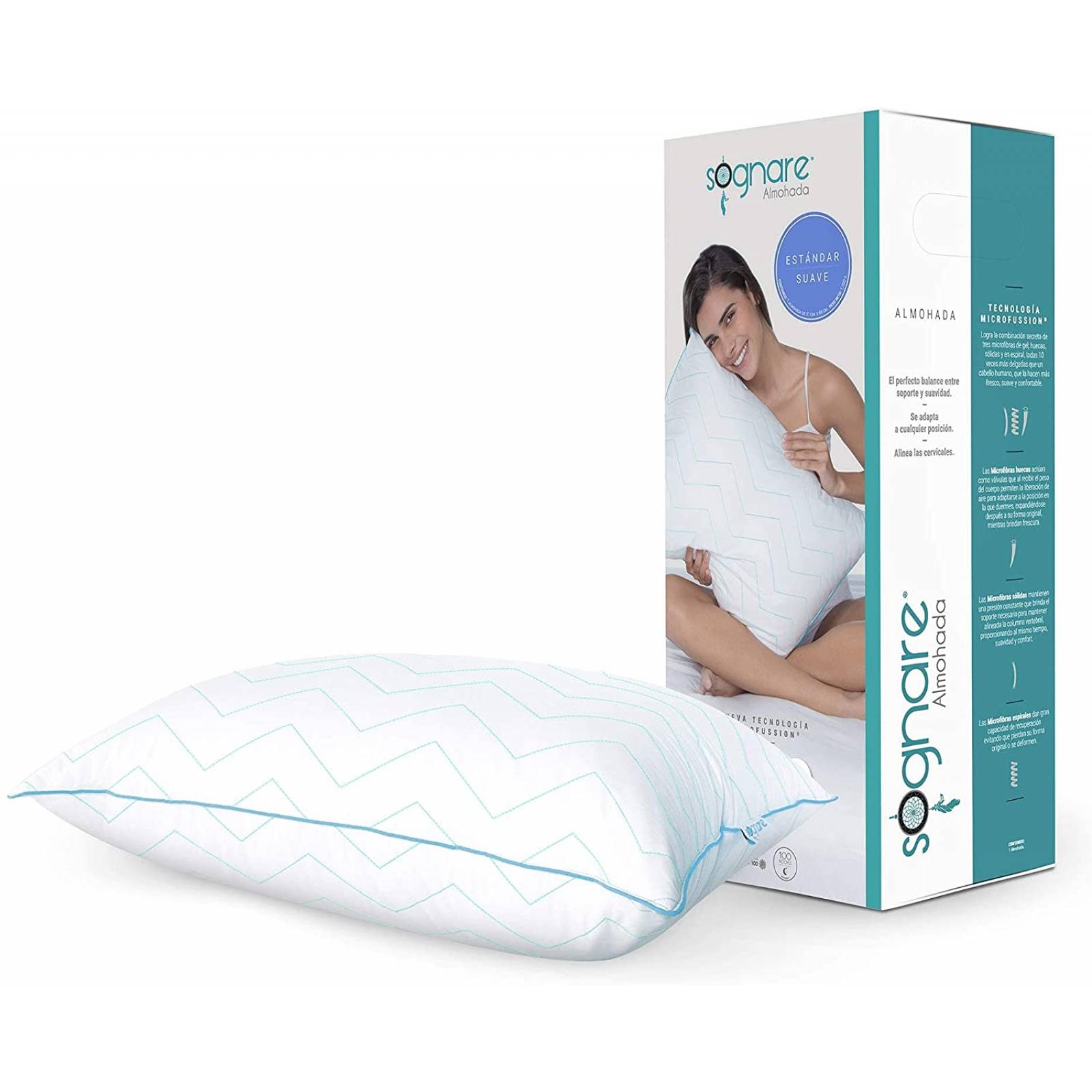 Sognare® Almohada Fussion Estándar Suave