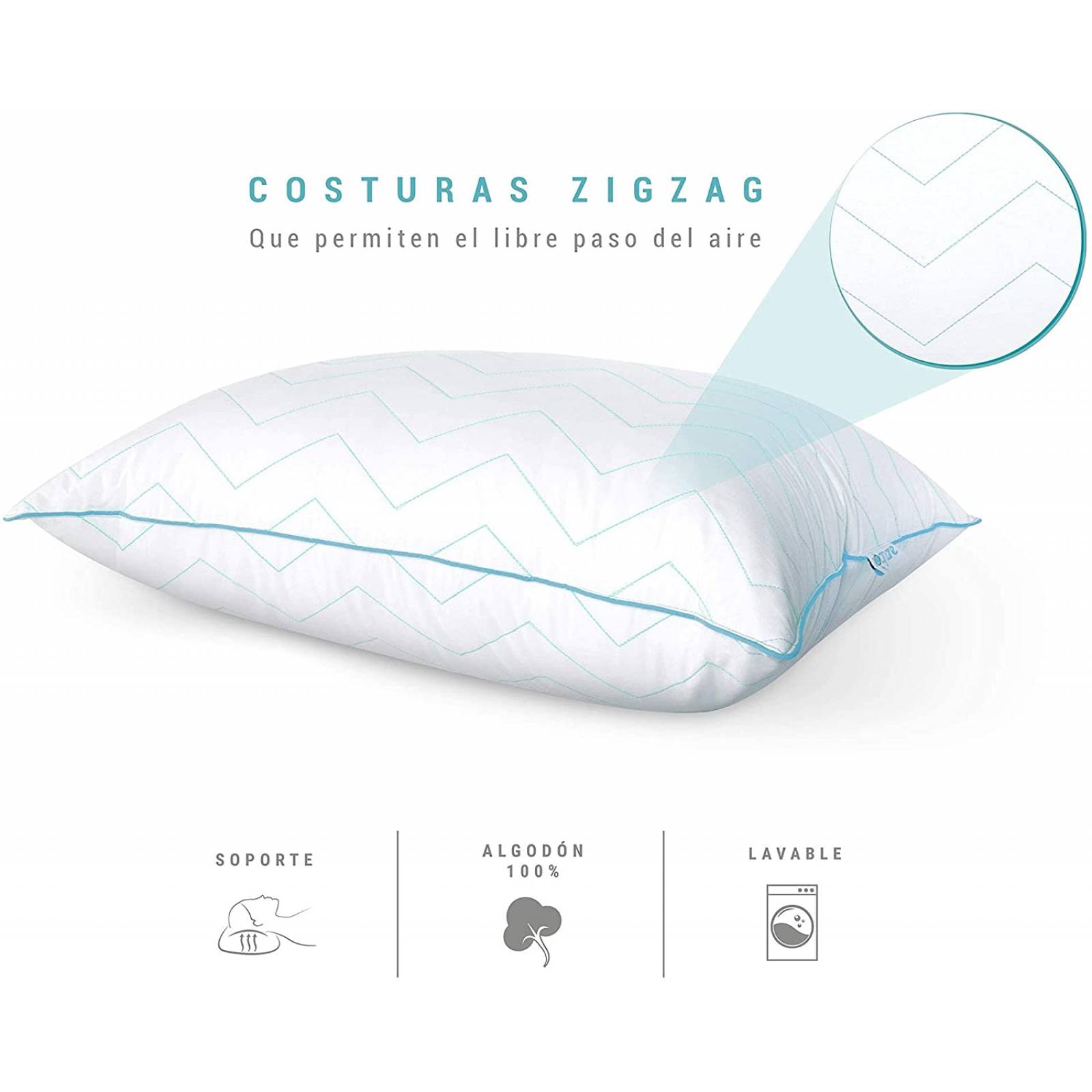 Sognare® Almohada Fussion Estándar Suave