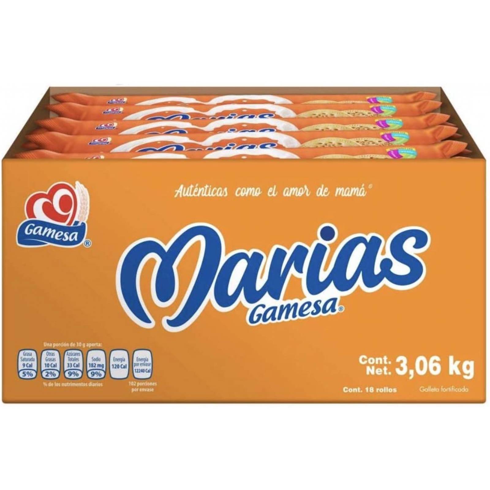GALLETAS MARIAS GAMESA