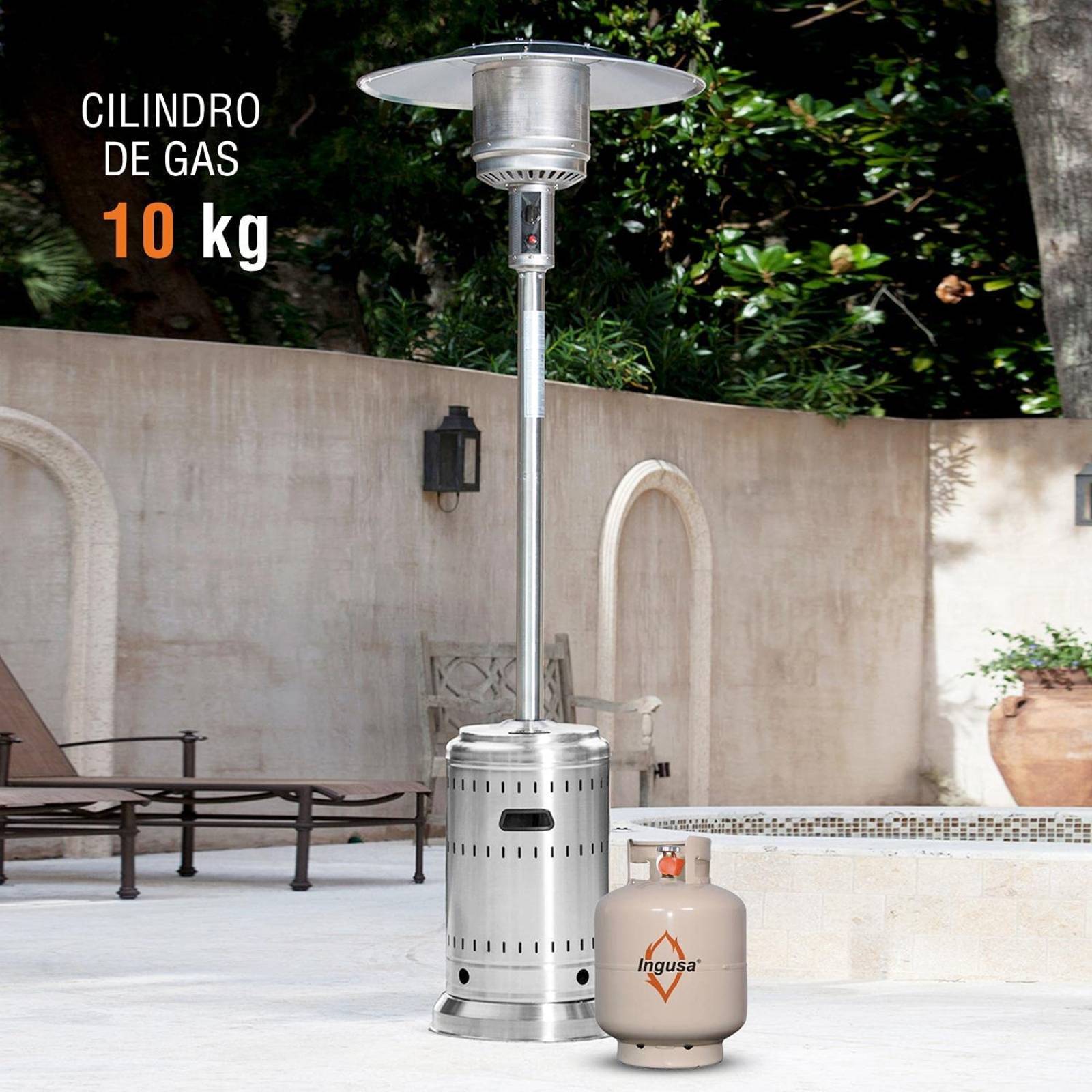 CILINDRO PARA GAS LP 20LBS PORTATIL VÁLVULA QCC AMERICANA