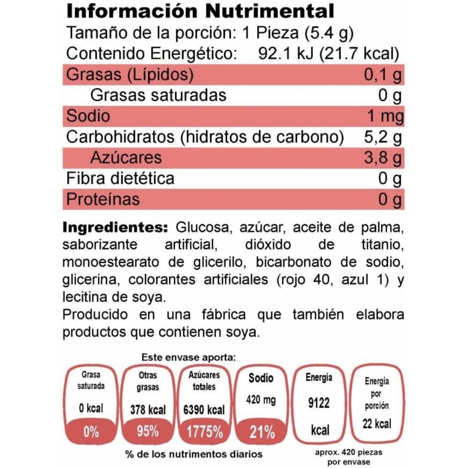 CARAMELO MACIZO DULCE SABOR MENTA BOLSA GRANDE DE 2.27 KILOGRAMOS SNACK NEGOCIO FIESTAS CARAMELO
