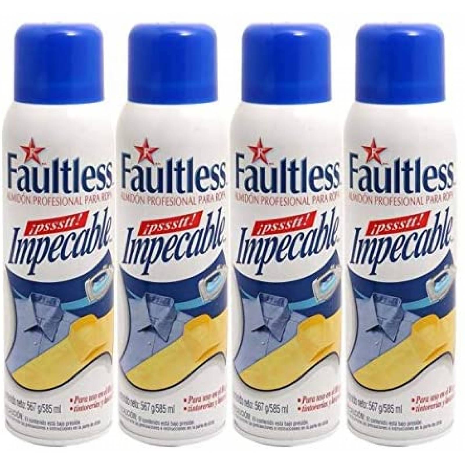 Almidon Faultless 4 pzas de 585 ml