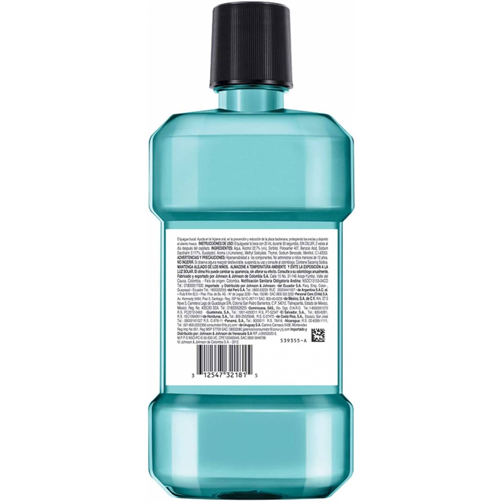 Enjuague Bucal Listerine Cool Mint 500 ml