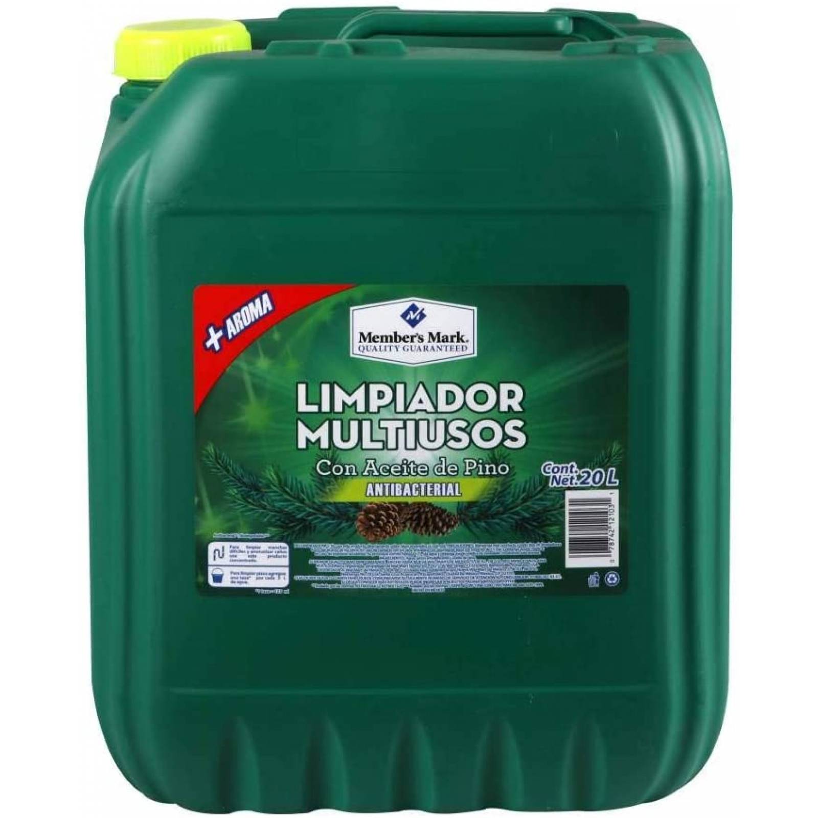 Limpiador/Desinfectante/Aromatizante Multiusos con aceite de Pino