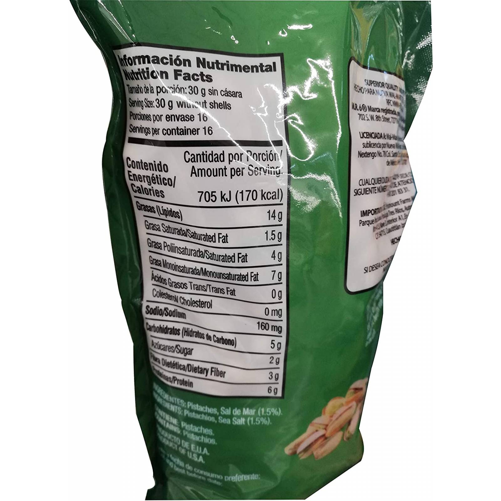 Pistaches Tostados Member