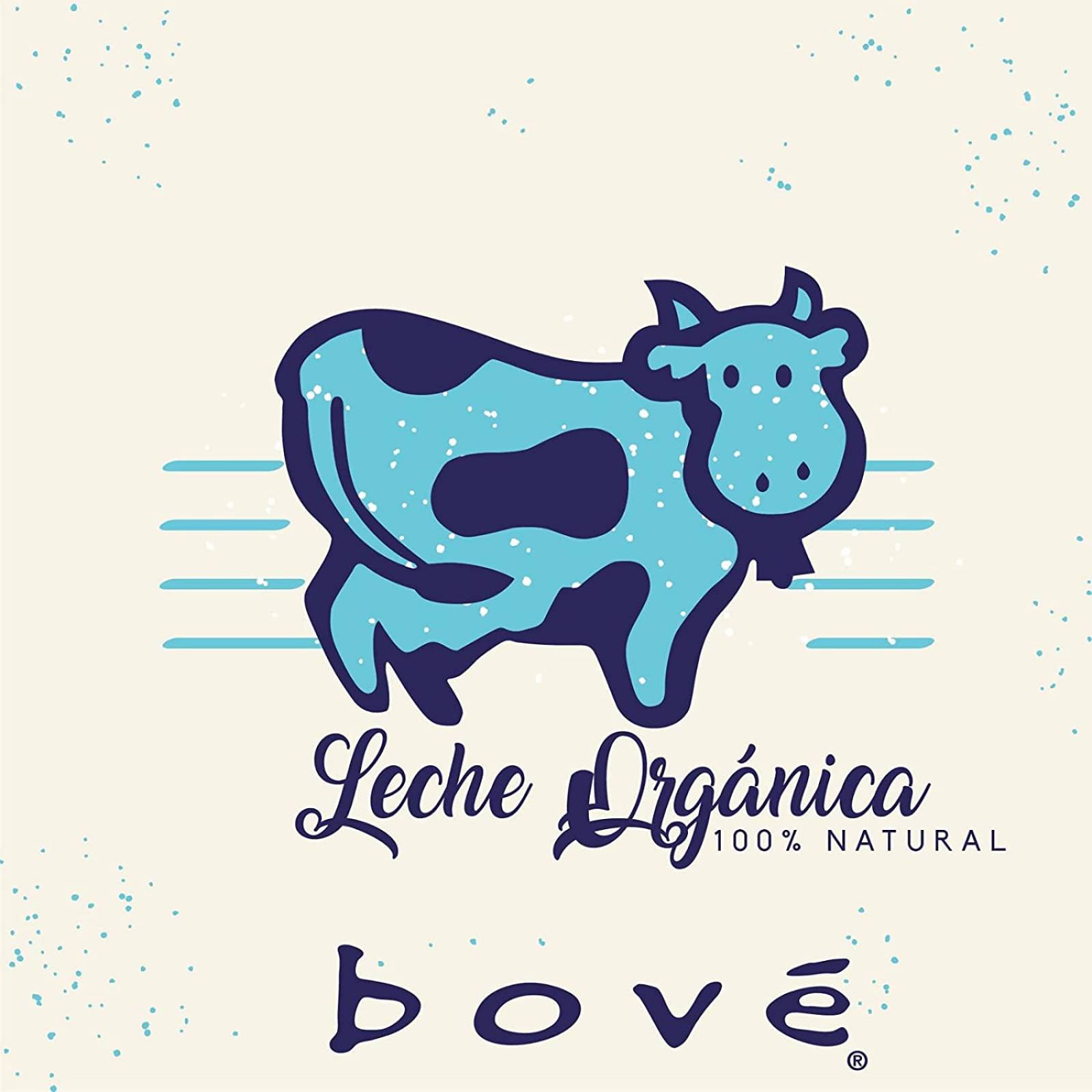 Bové Entera orgánica, Ultrapasteurizada, Adicionada con Vitamina A y D - 1L x 12 piezas