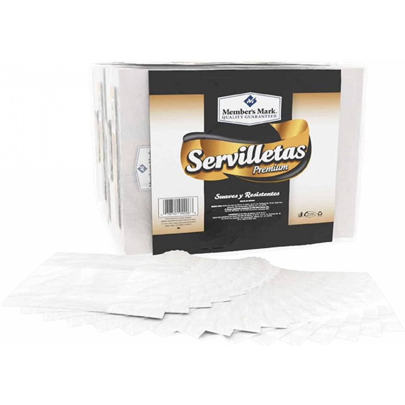 Servilletas Premium Con 4 Paquetes