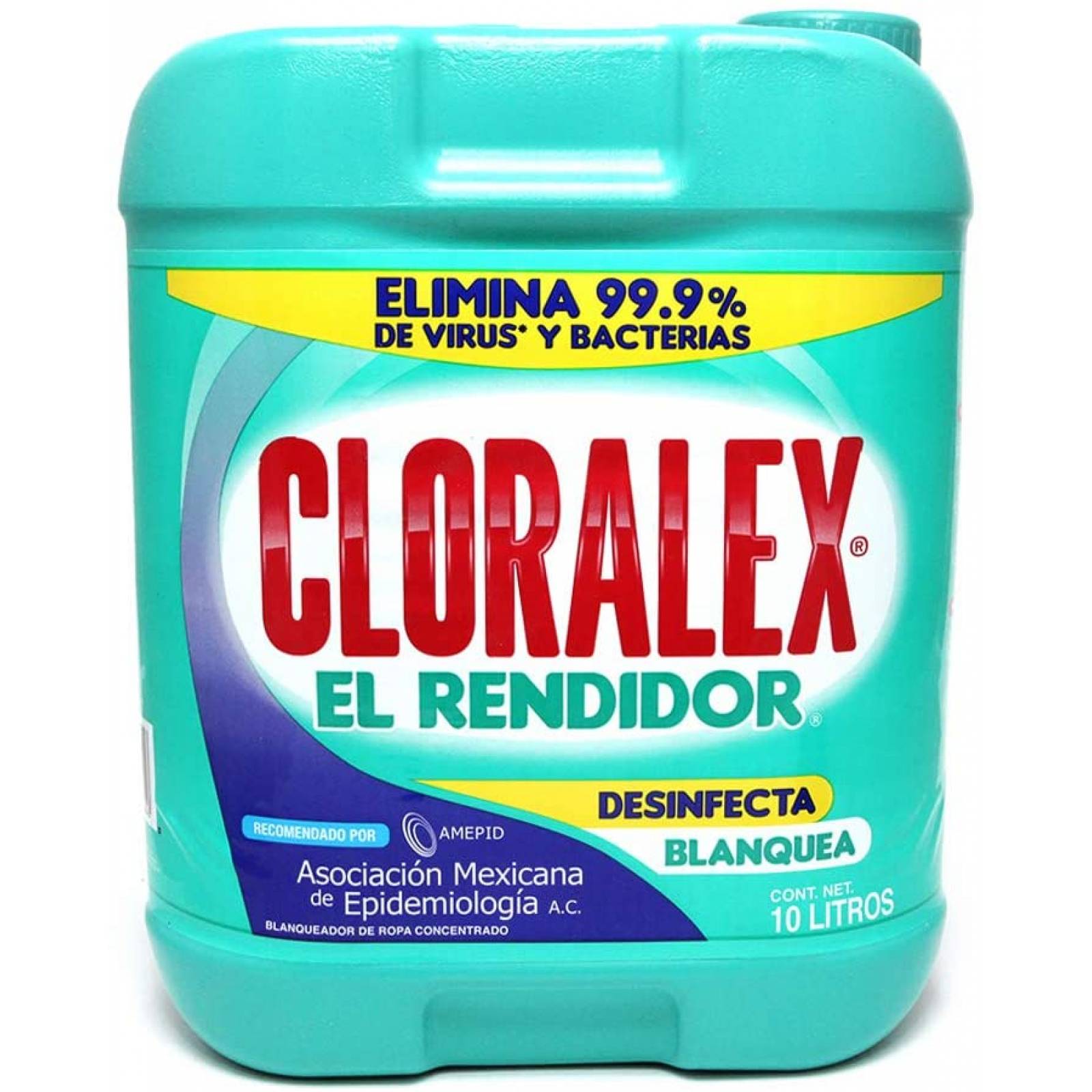 Cloralex Blanqueador Regular 10 Lt, Pack of 1