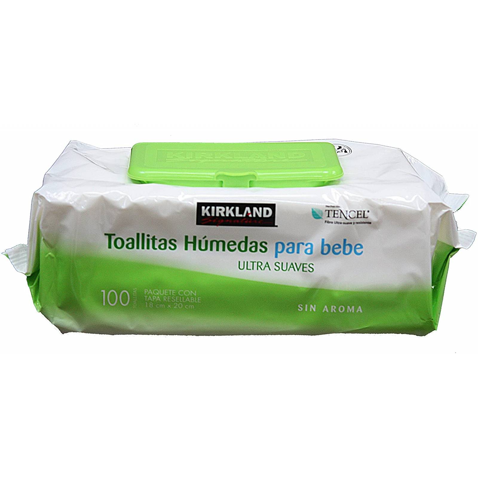 Toallitas Húmedas Kirkland, 1 paquete con 100 toallitas