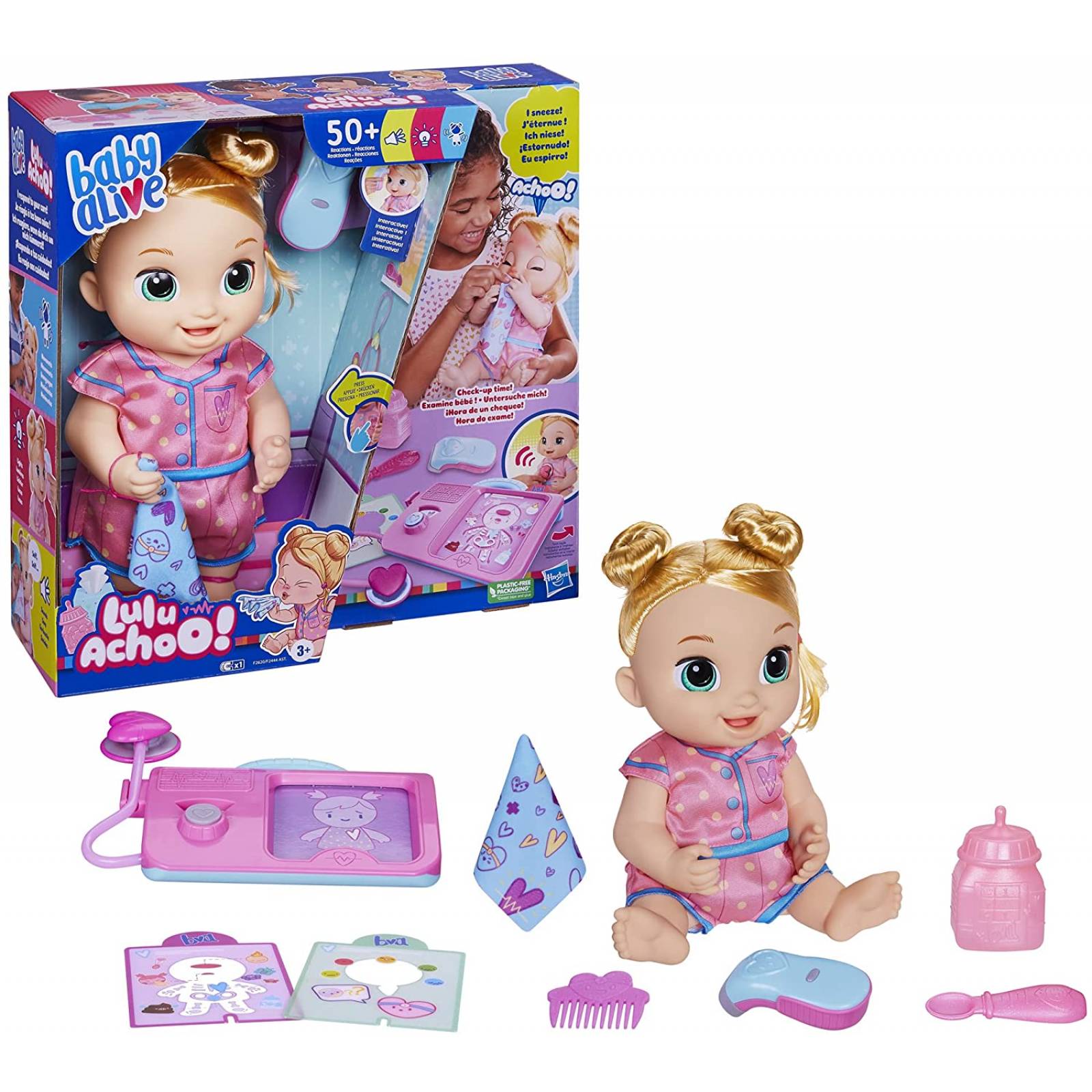 Baby Alive Muñeca Lulu Achoo