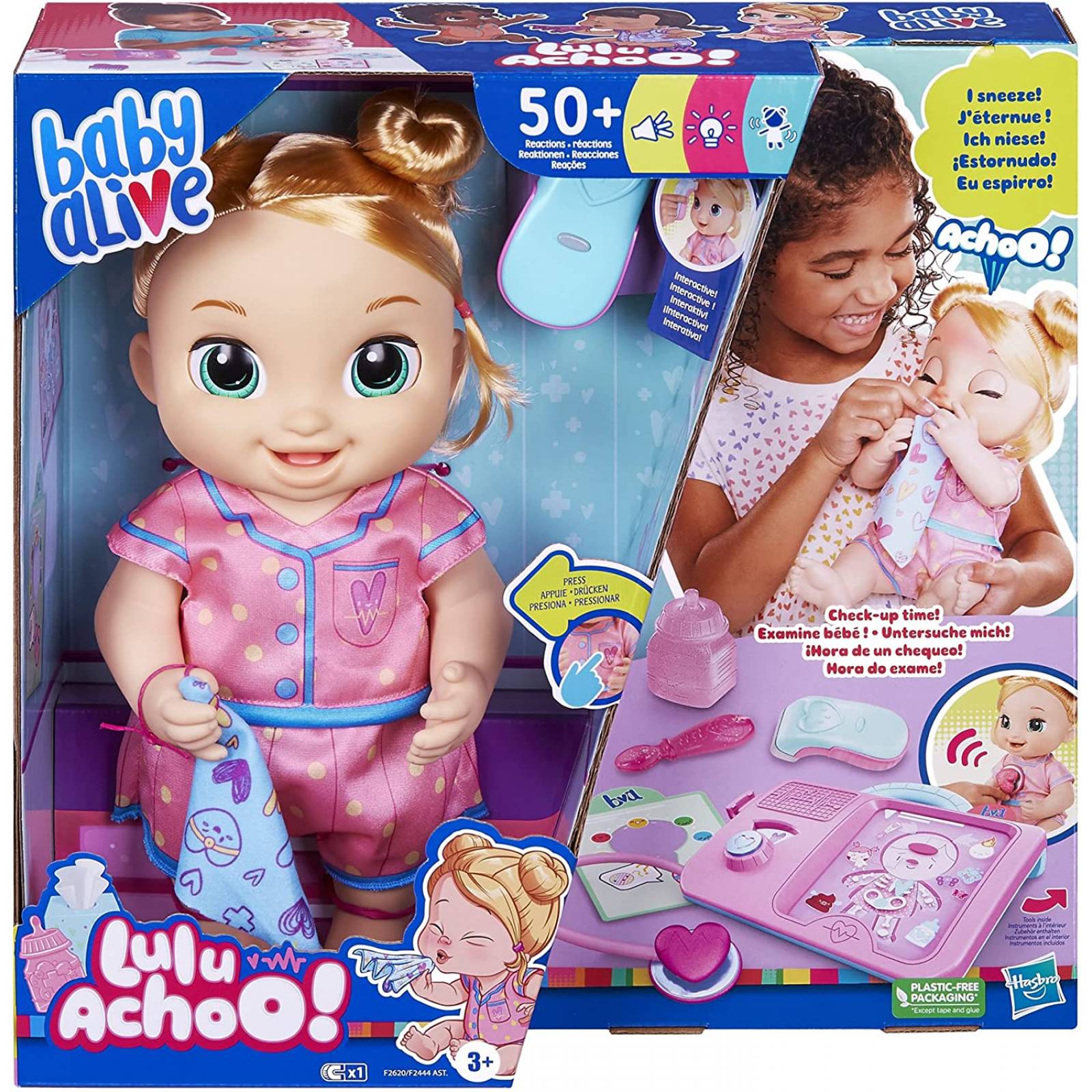 Baby Alive Muñeca Lulu Achoo