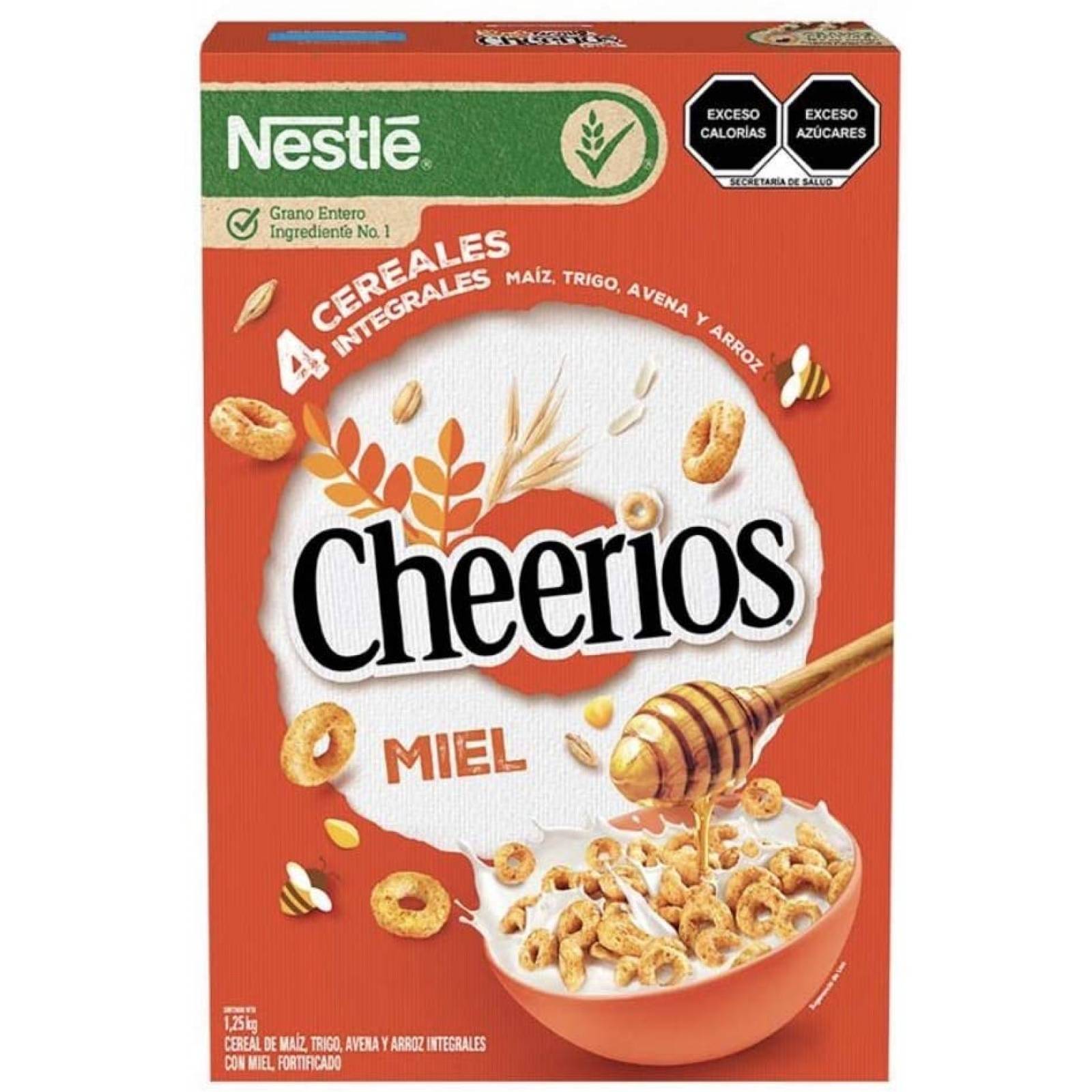 CEREAL CHEERIOS NESTLE CAJA GRANDE DE 1.2KG DESAYUNO SALUDABLE