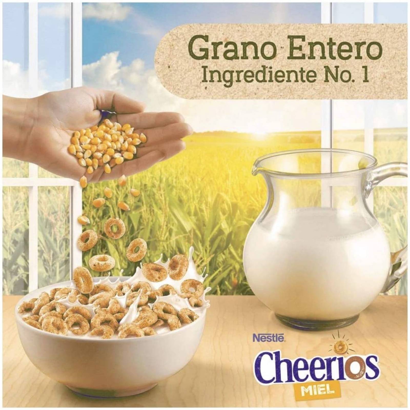 CEREAL CHEERIOS NESTLE CAJA GRANDE DE 1.2KG DESAYUNO SALUDABLE