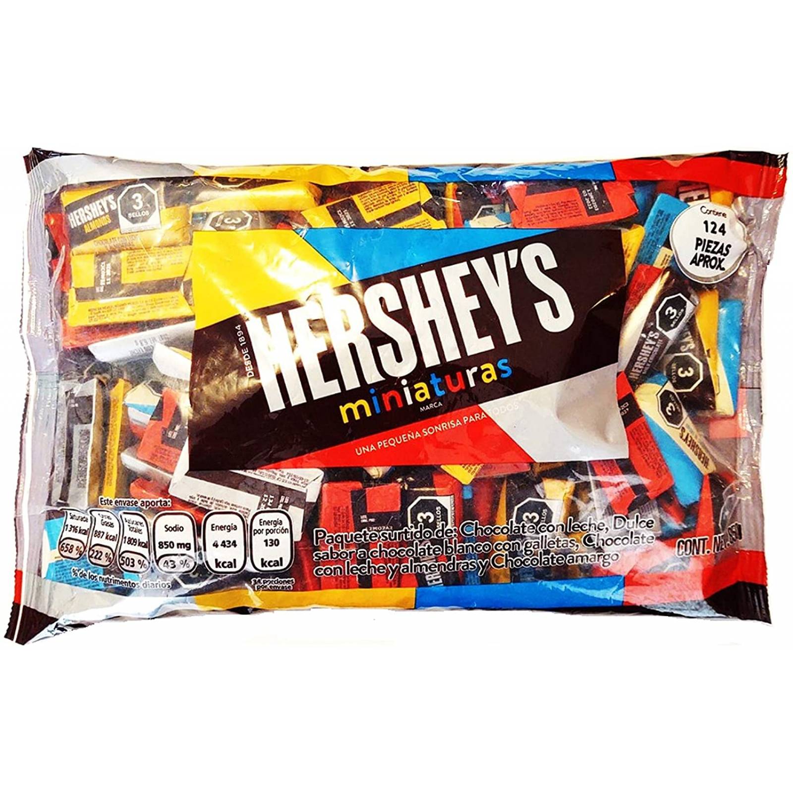 Hersheys miniatura 850 gramos