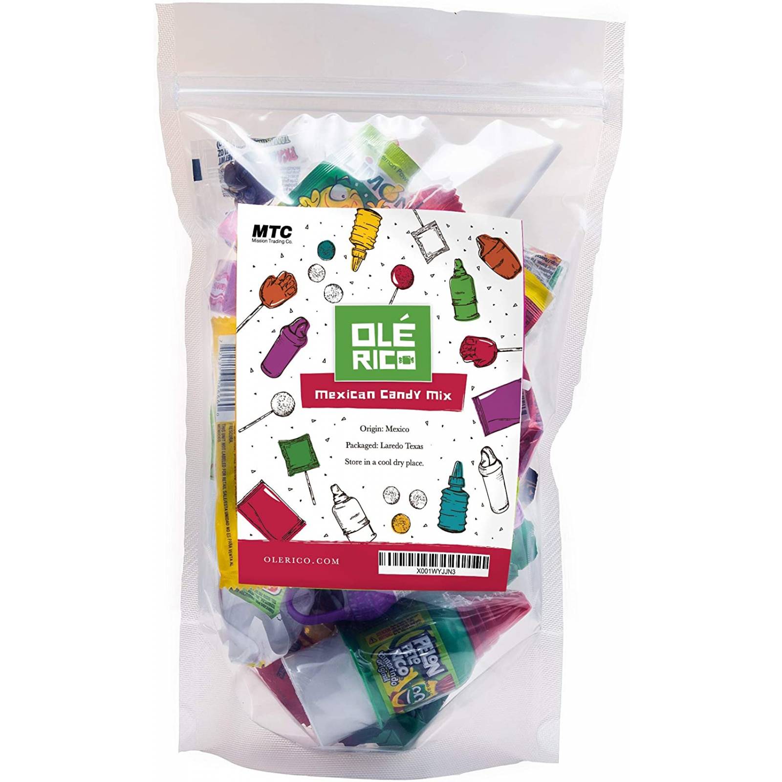 Surtido de dulces mexicanos