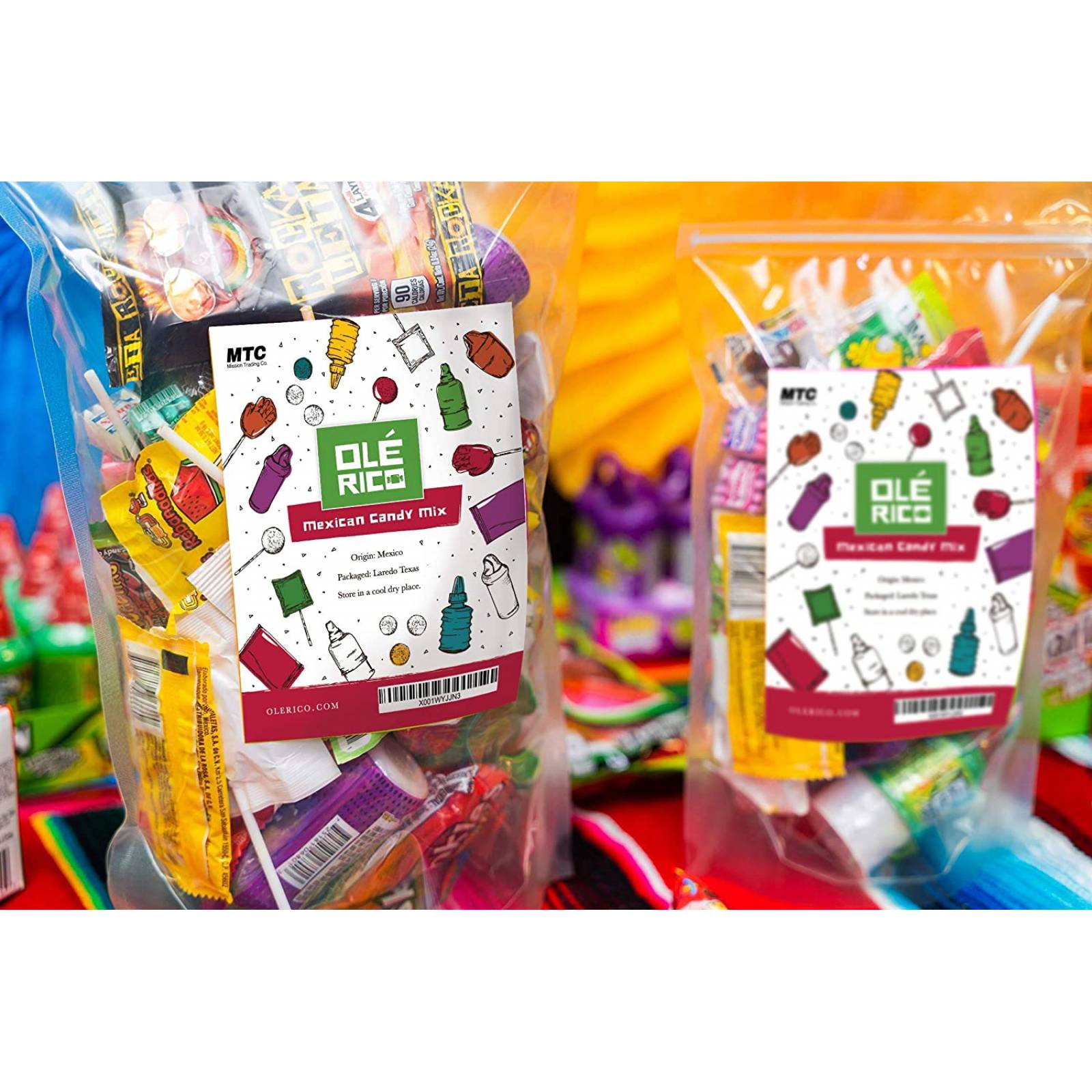 Surtido de dulces mexicanos