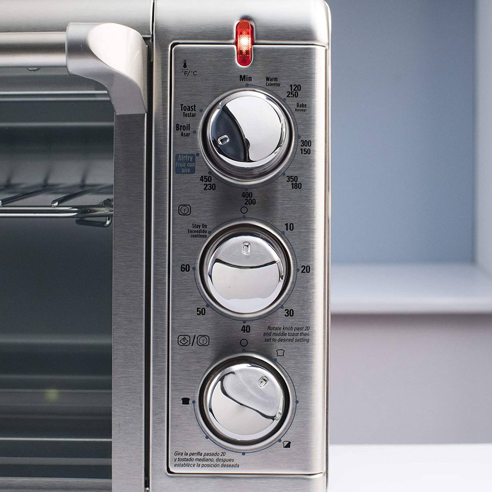 Horno Eléctrico Black + Decker con Freidora de Aire