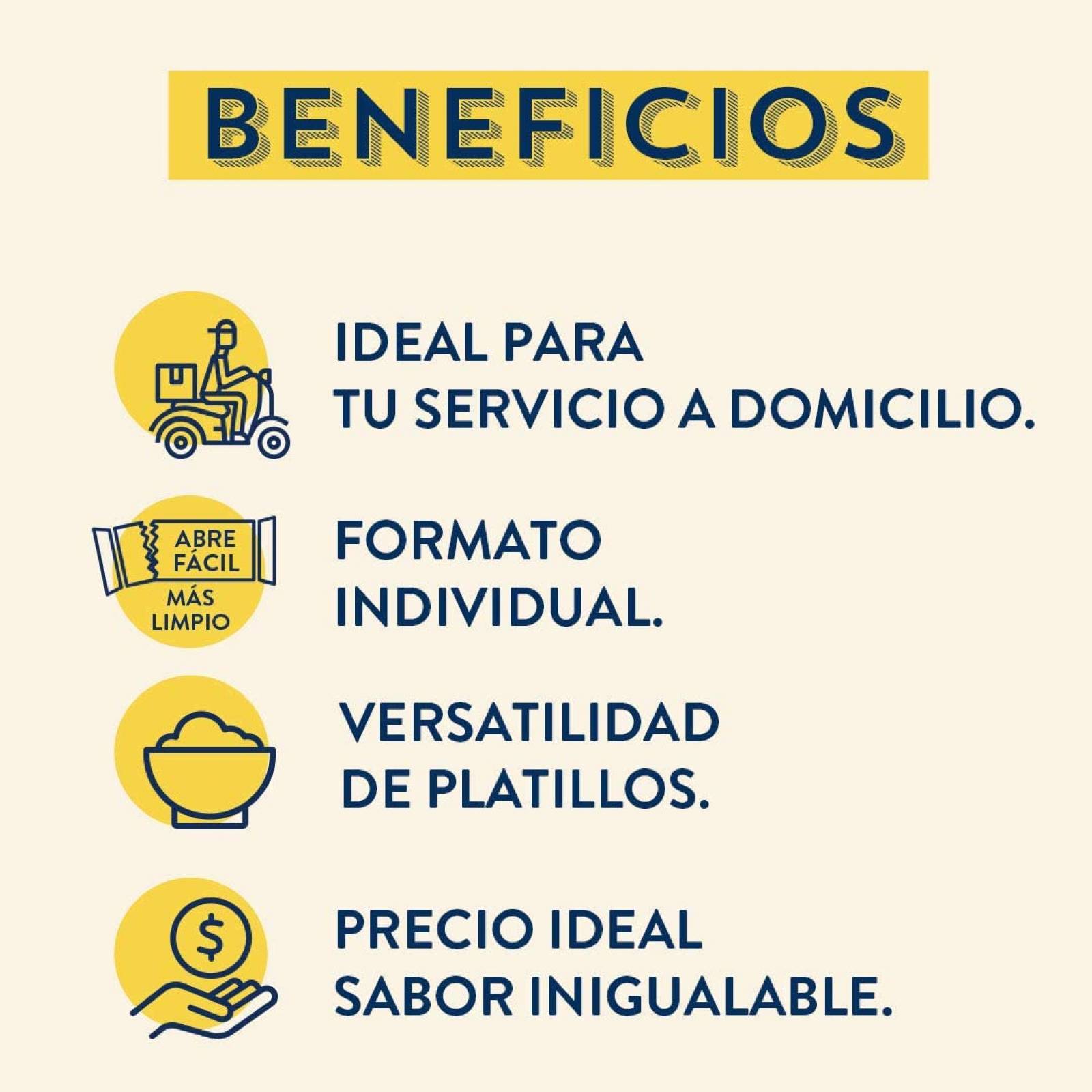 Hellmann's Mayonesa Clásica Sachet con 196 piezas de 7.6 gr c/u FOOD SOLUTIONS UNILEVER