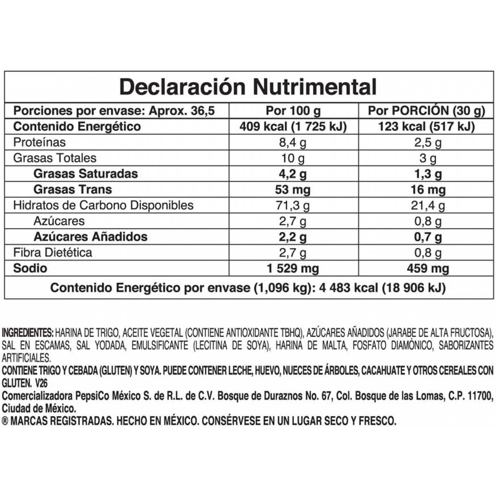 Saladitas Galletas Gamesa, Sabor Salado, 8 paquetes de 137 gramos. 1096 gramos