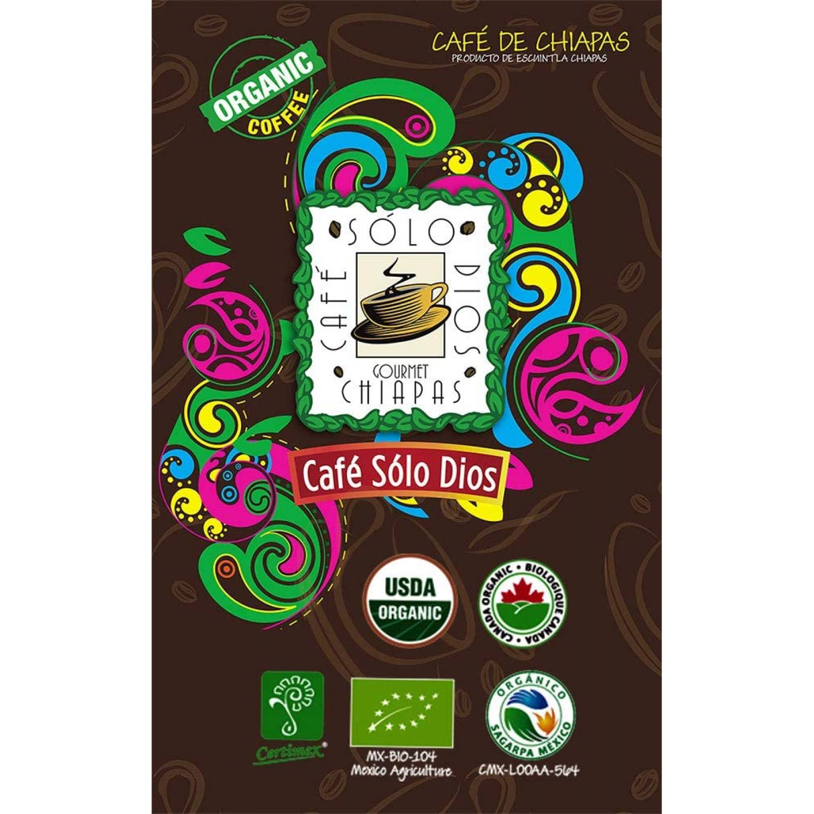 Café Solo Dios Café en Grano, Sabor Artesanal, 1 Kg