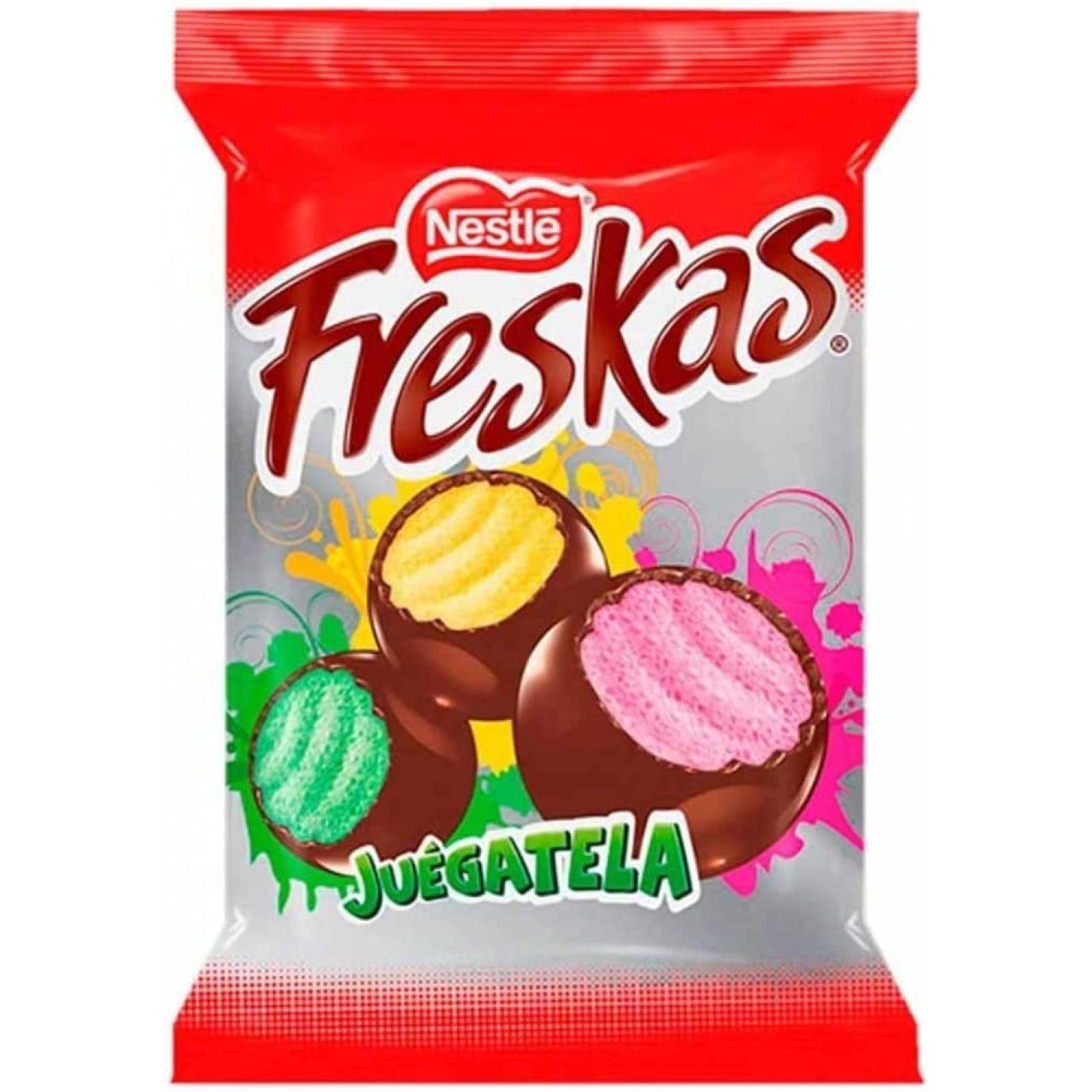Freskas Caramelo Esponjado Cubierto de Chocolate