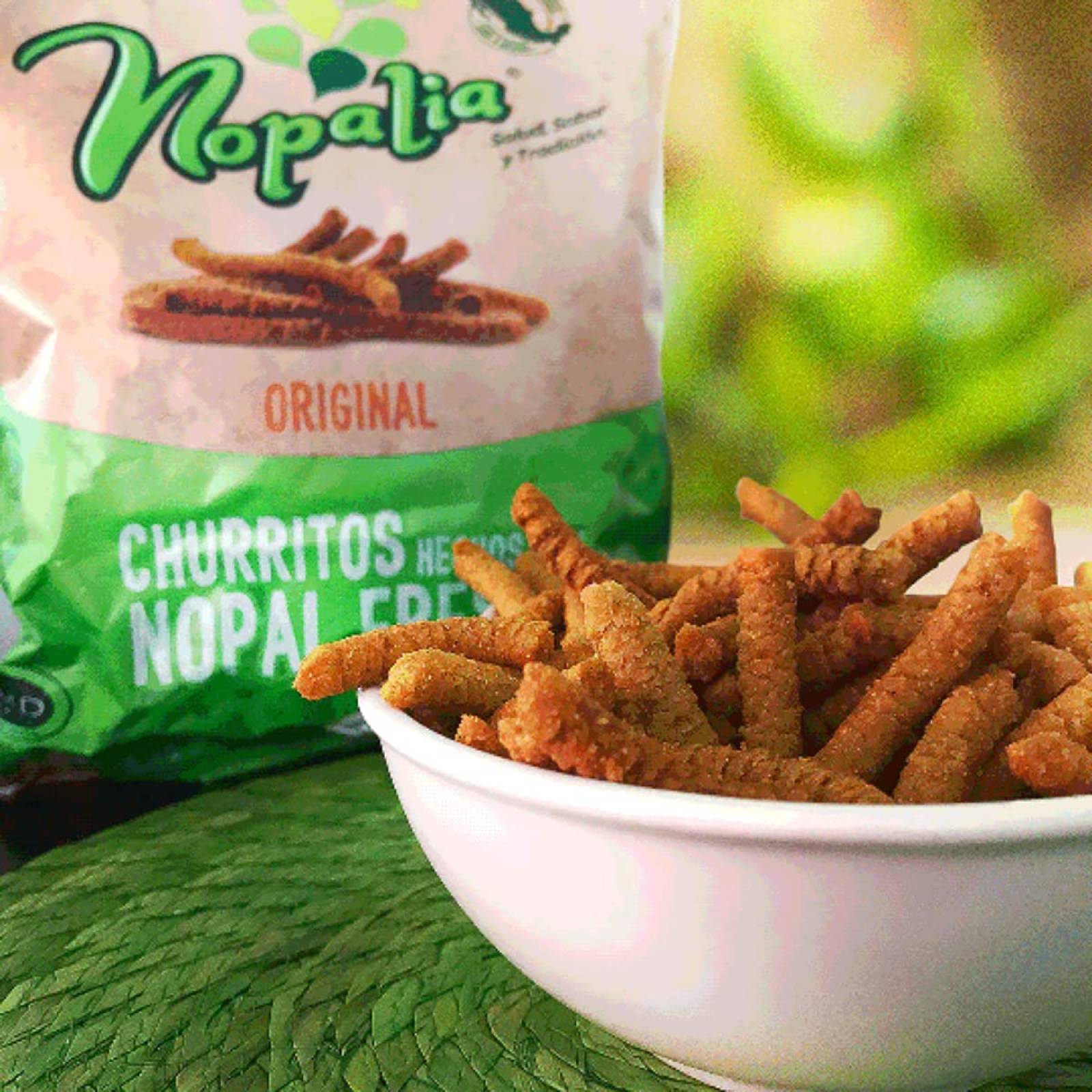 Churrito Nopal Orgánico y harina de maíz, 750 gr.