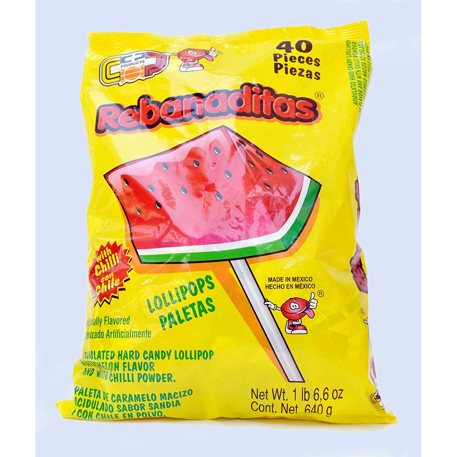 Rebanadita Sandía Con Chile - Paleta Sandía Con Chile