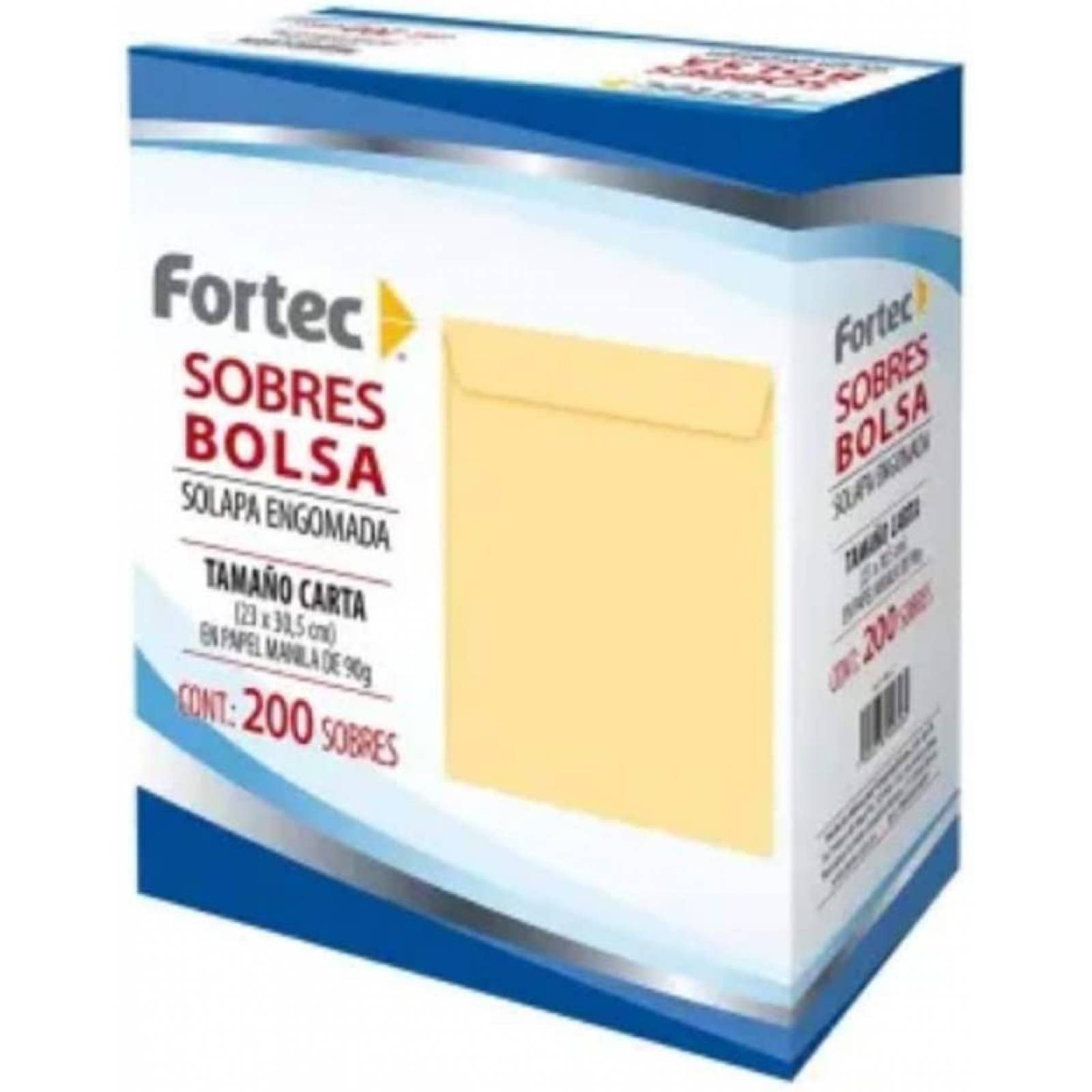 SOBRES BOLSA TAMAÑO CARTA SOLAPA ENGOMADA