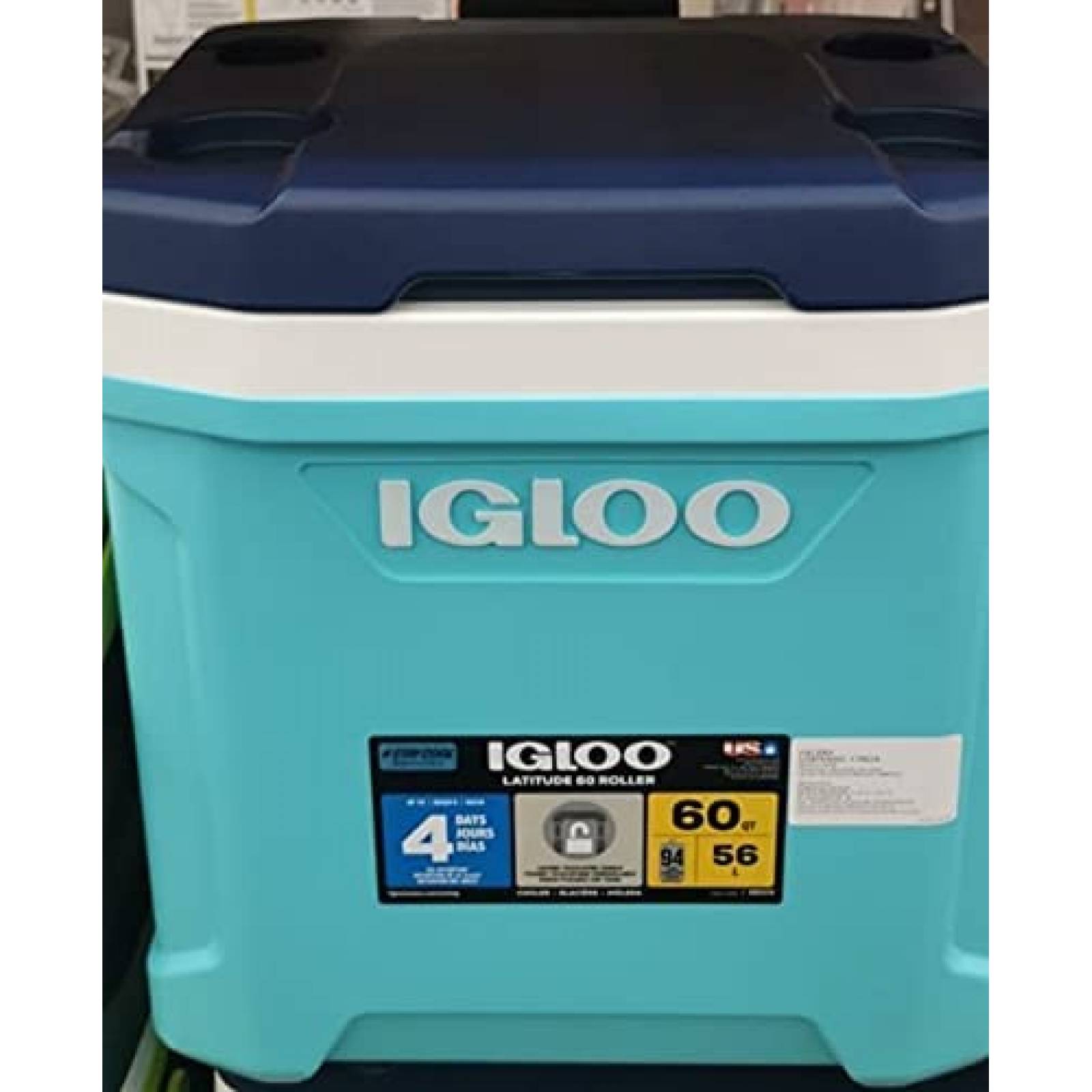 Hielera facil de transportar marca IGLOO