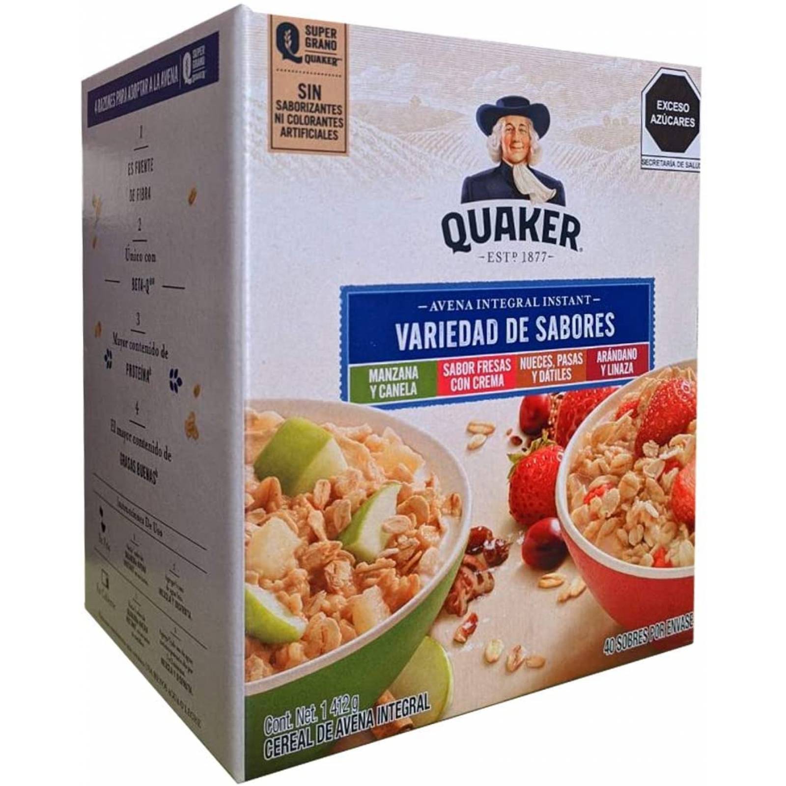 Quaker Avena Instantanea Surtido