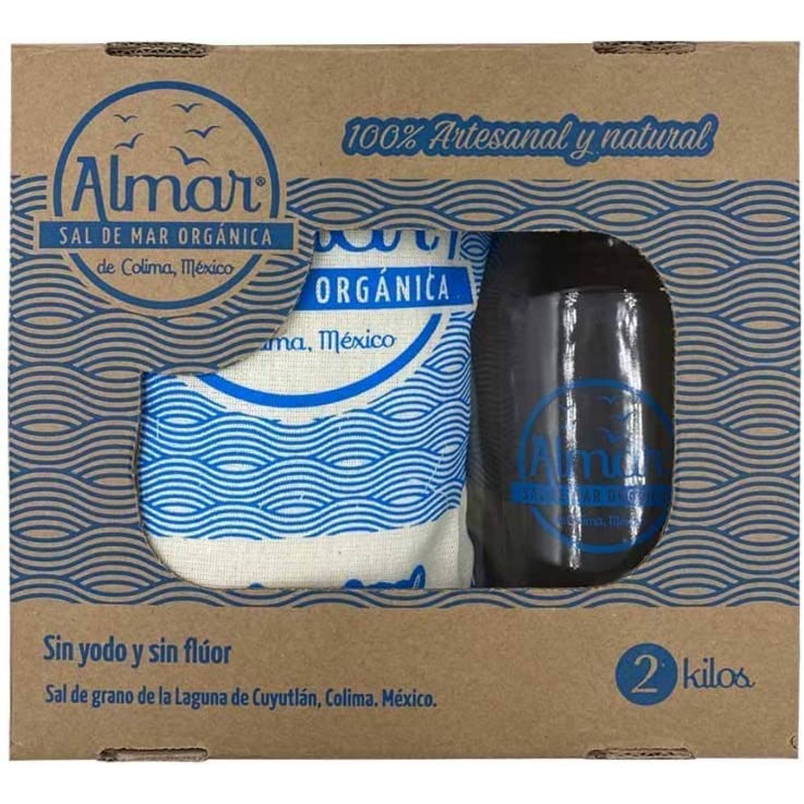 Sal de mar de Colima, organica.