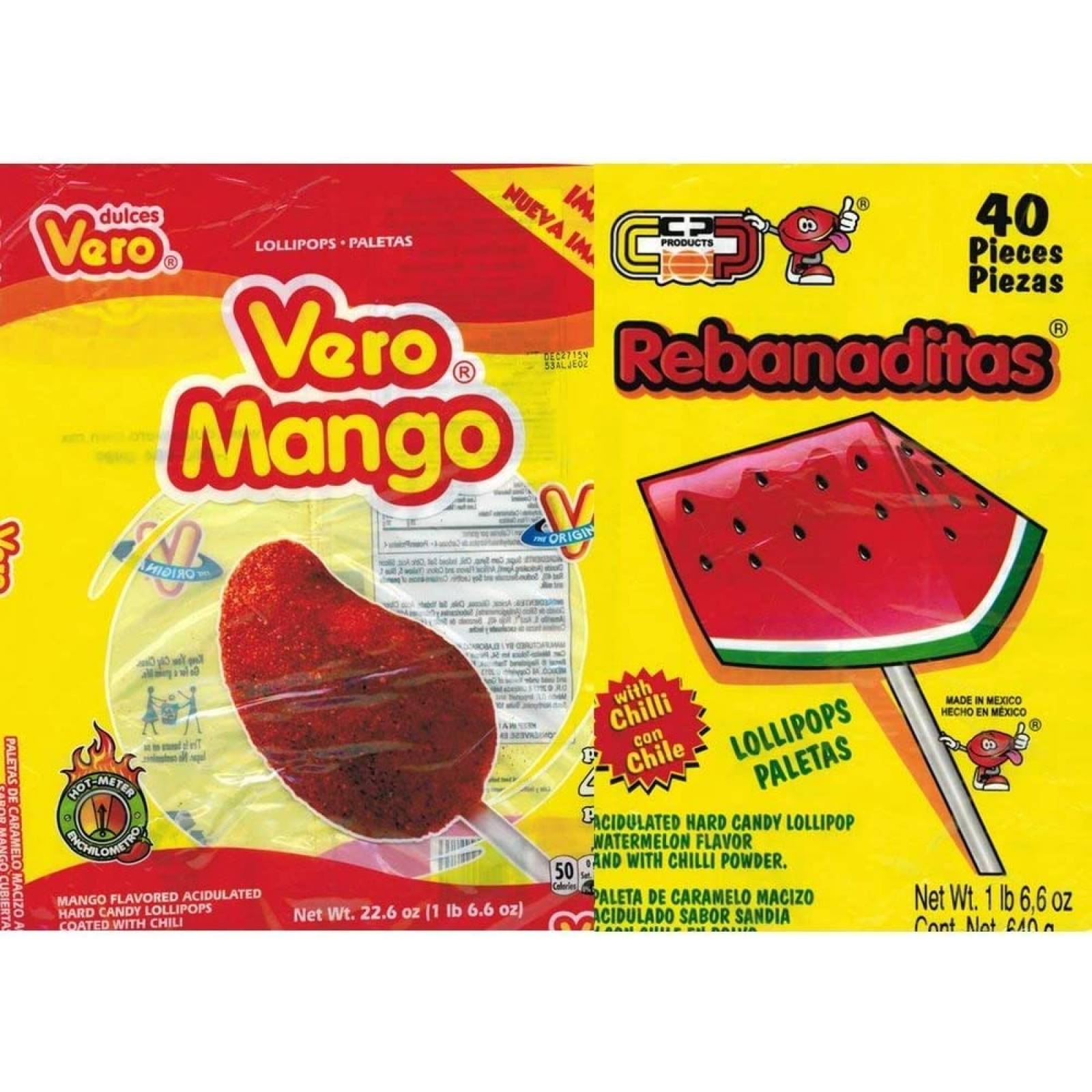 Vero Mango y Rebanaditas Paletas Bundle