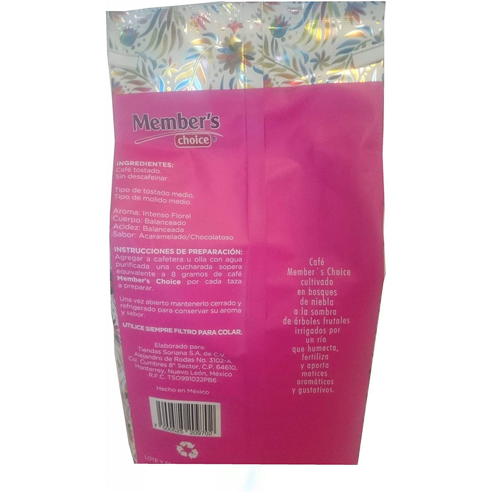 Café de OAXACA tostado y molido medio