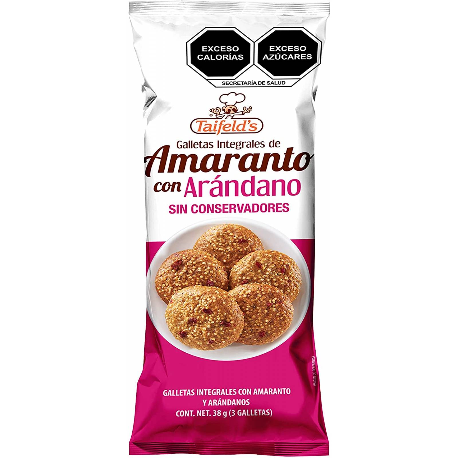Galletas de Amaranto con arándanos/chispas de chocolate