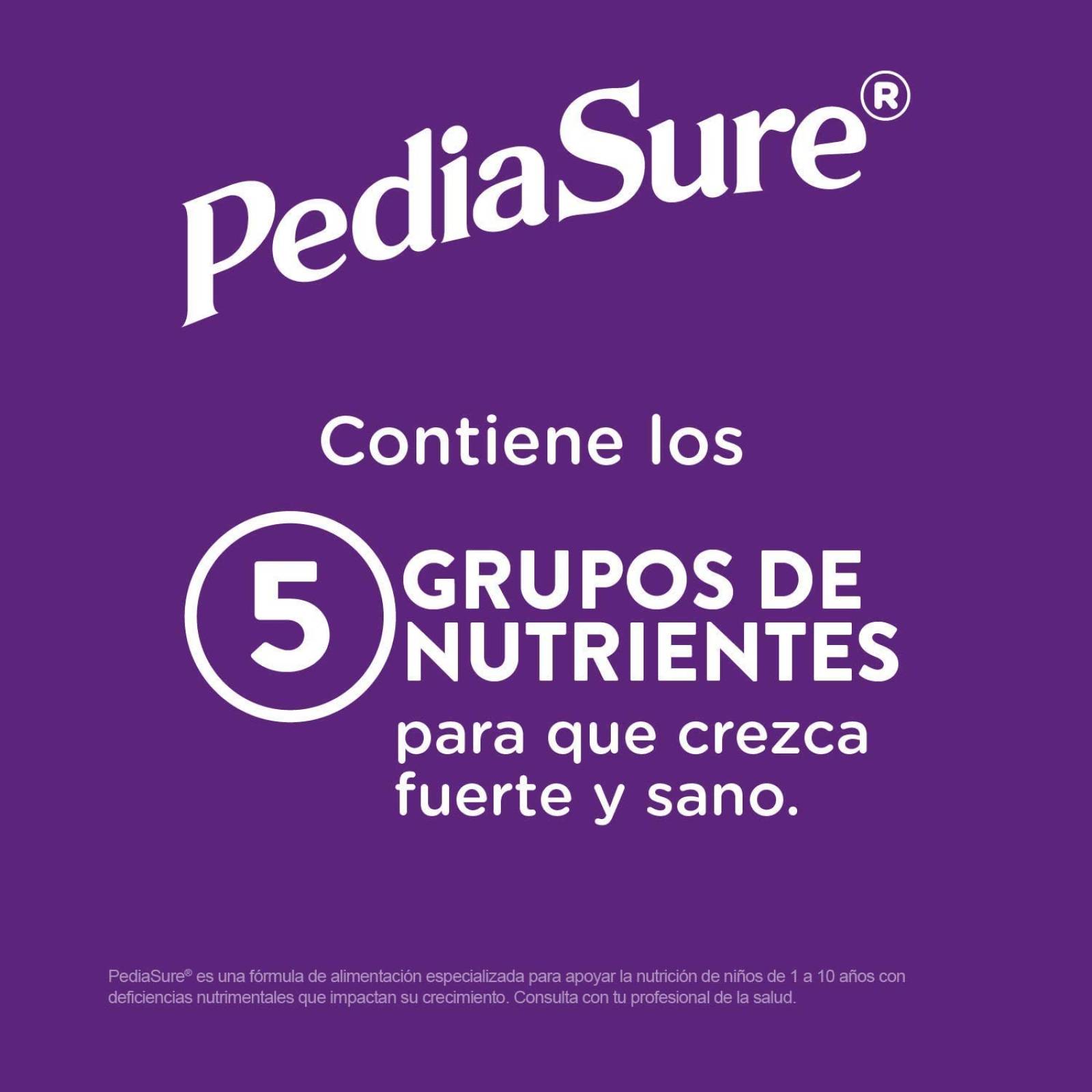Pediasure Alimentación Especializada para Niños de 1 a 10 Años, Chocolate, 237 ml, 24 Piezas