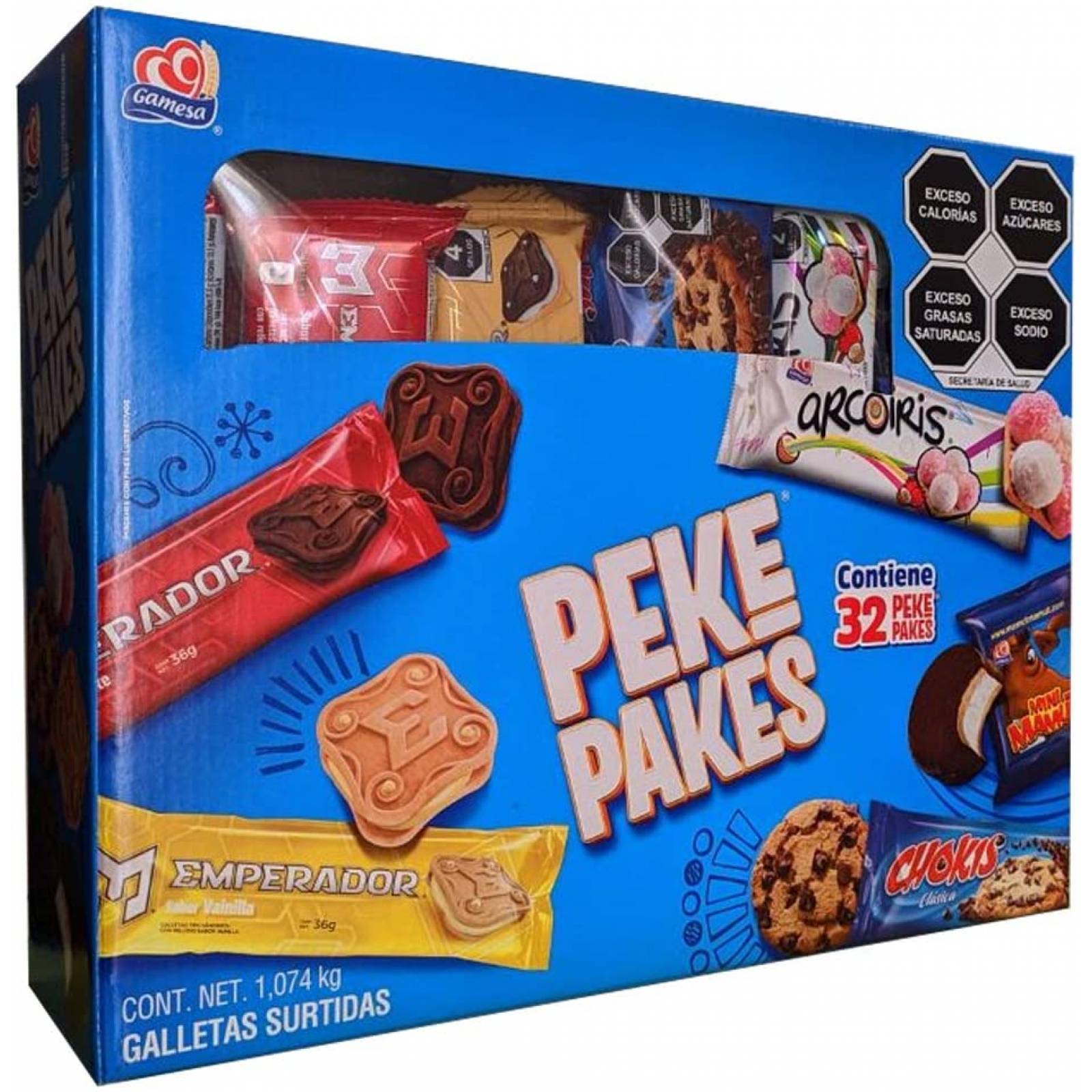 Gamesa Pekepakes galletas surtidas