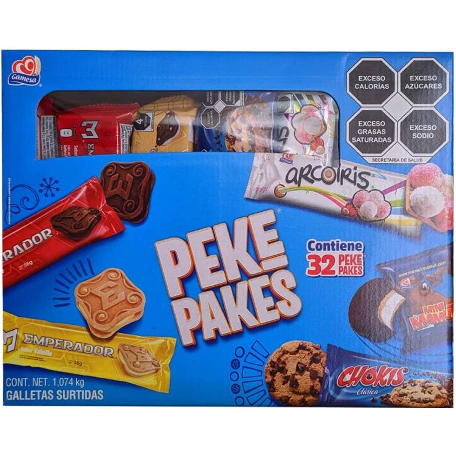 Gamesa Pekepakes galletas surtidas