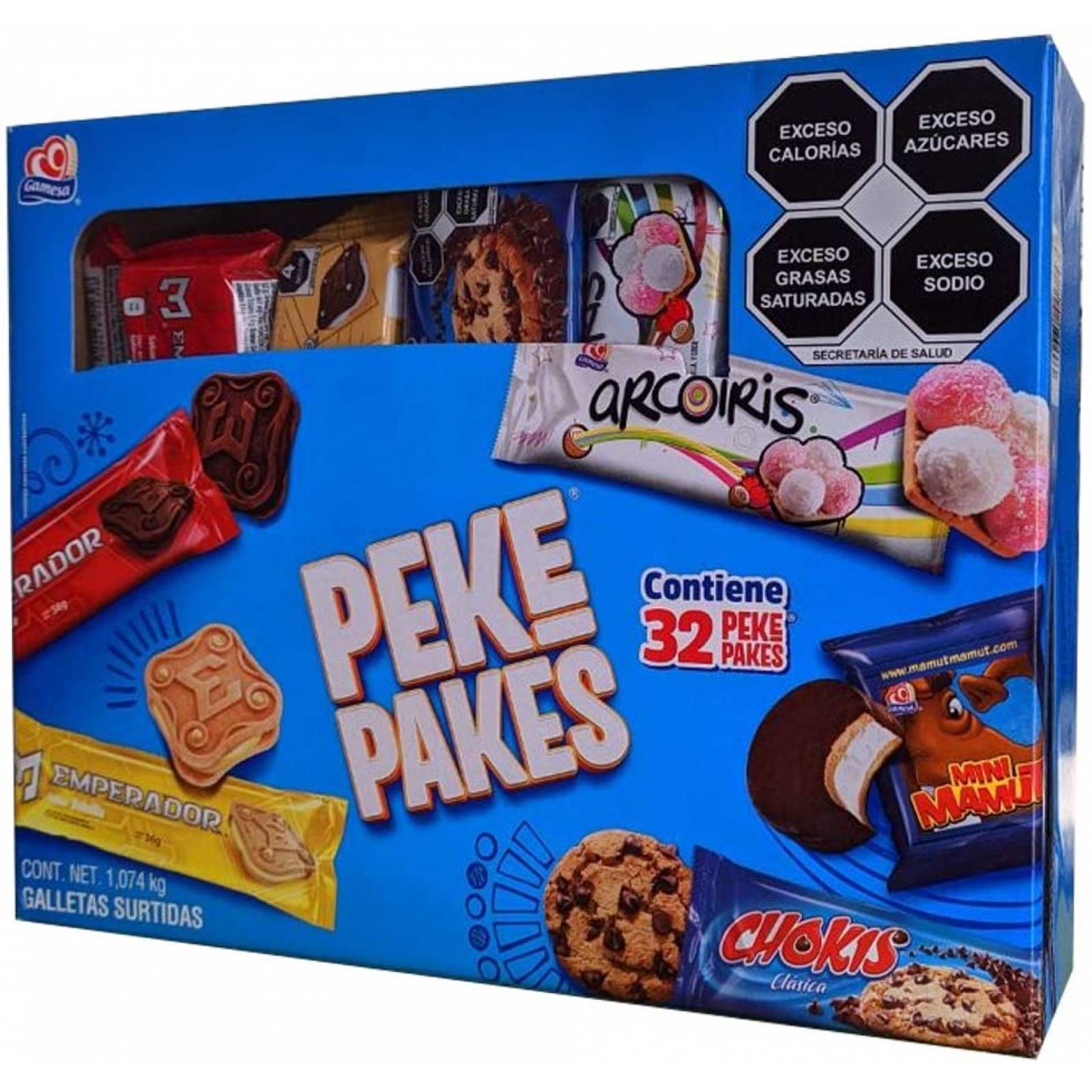 Gamesa Pekepakes galletas surtidas