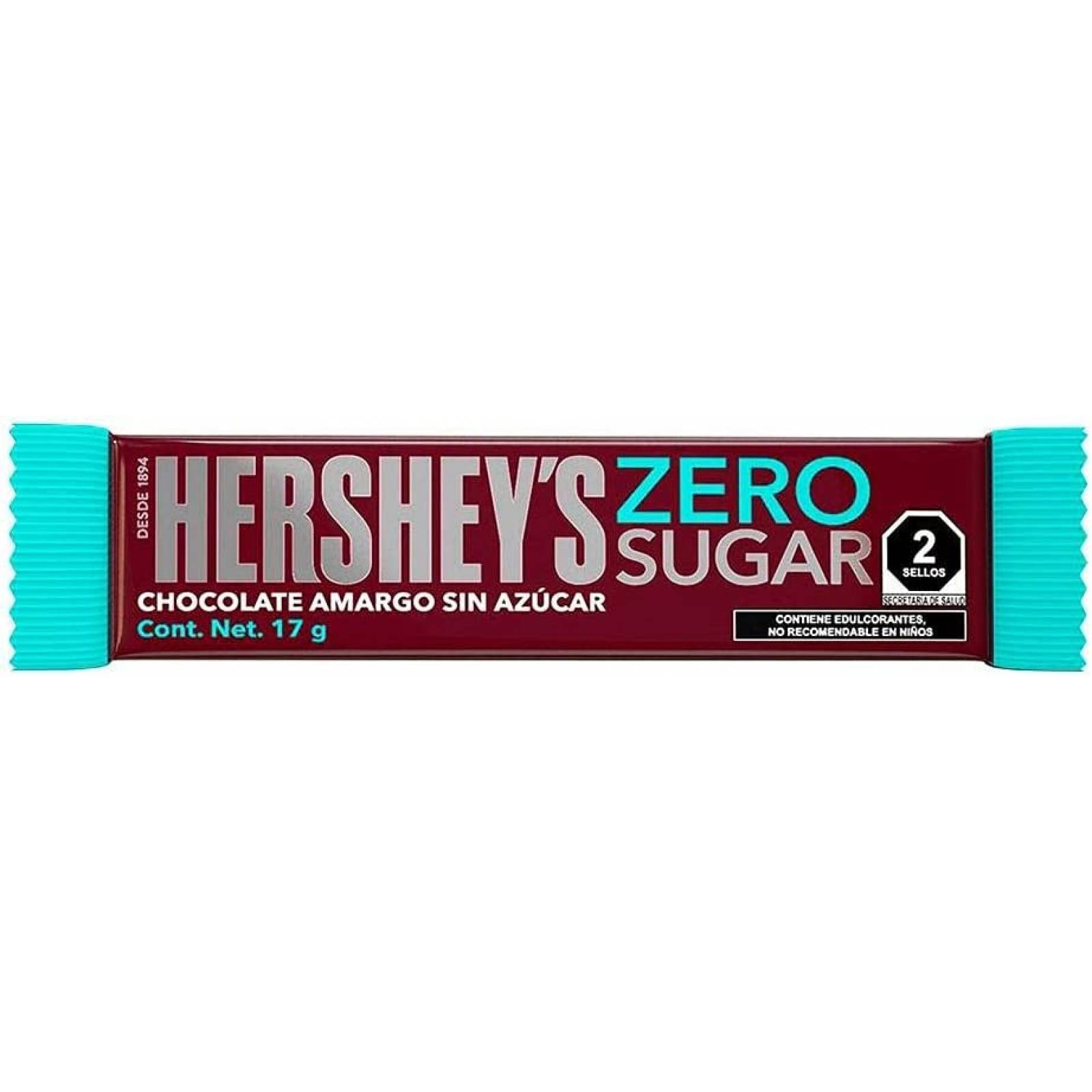 Chocolate Hersheys zero azucar