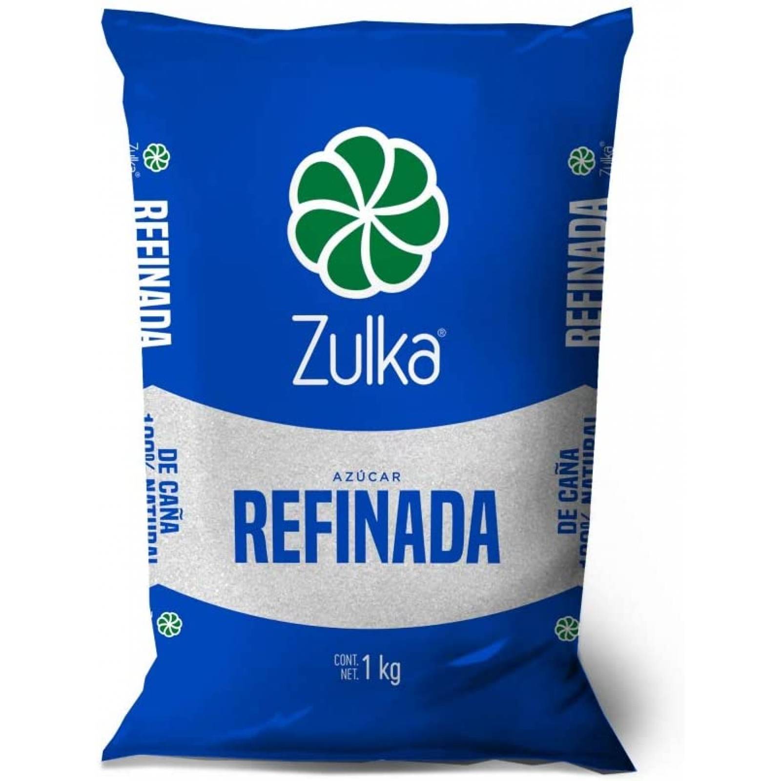 Zulka, zulka azucar refinada 10 piezas de 1kg c/u, 10 pzas