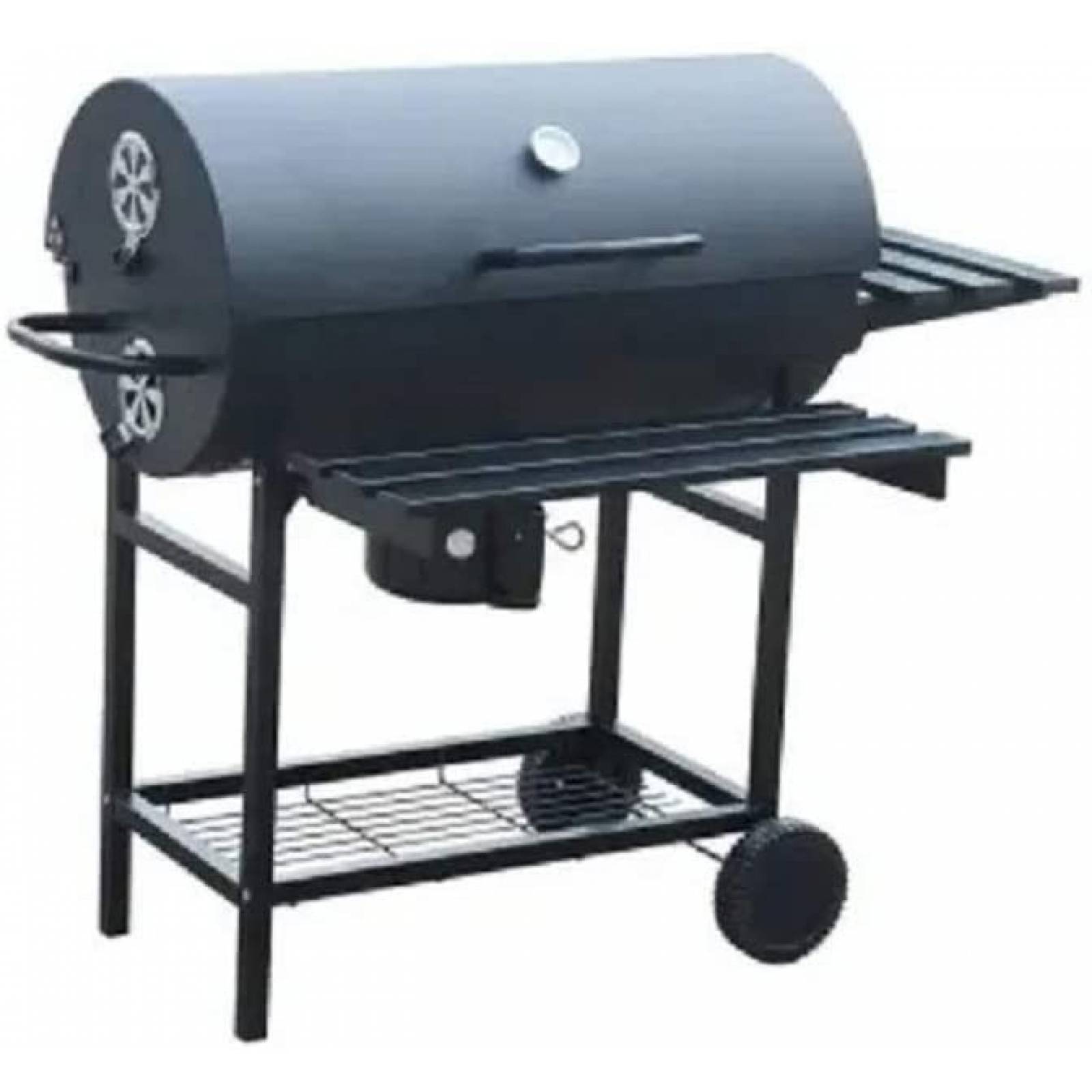 Asador De Carbon Tipo Barril