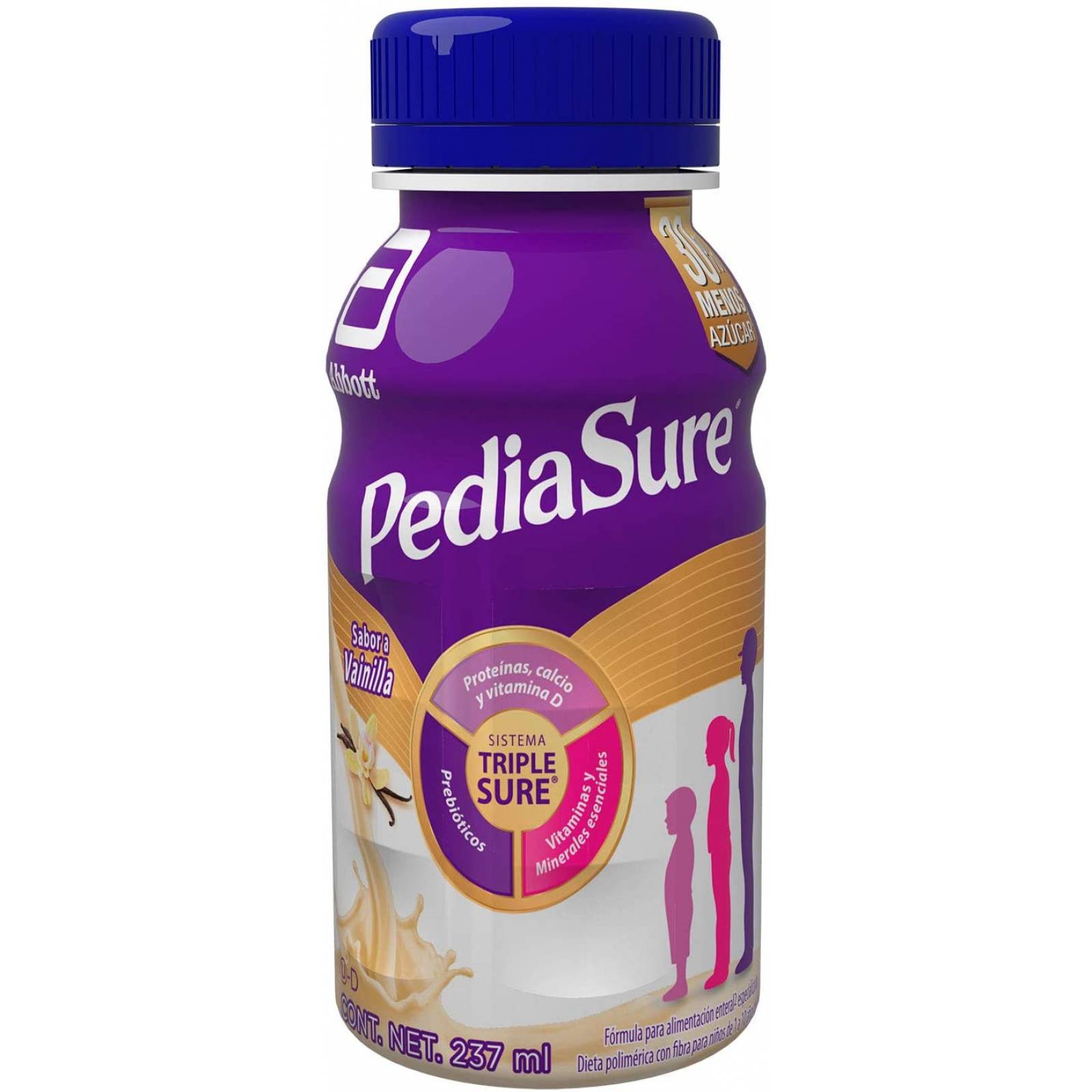 Pediasure Multisabor 237ml, Caja con 12 piezas, Fórmula para Alimentación Especializada, Multisabor 10