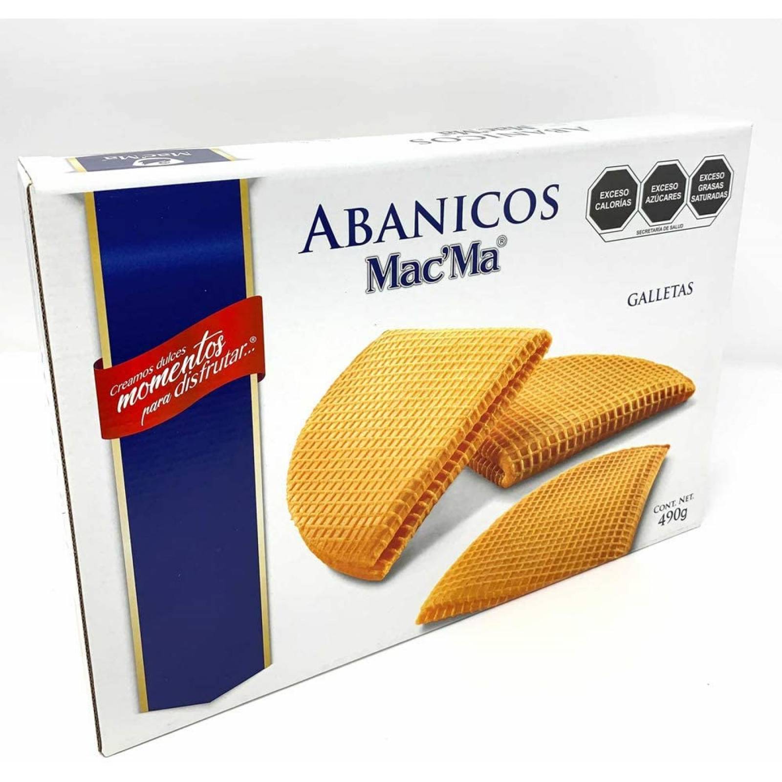 Galletas Abanico Mac Ma 490 gramos